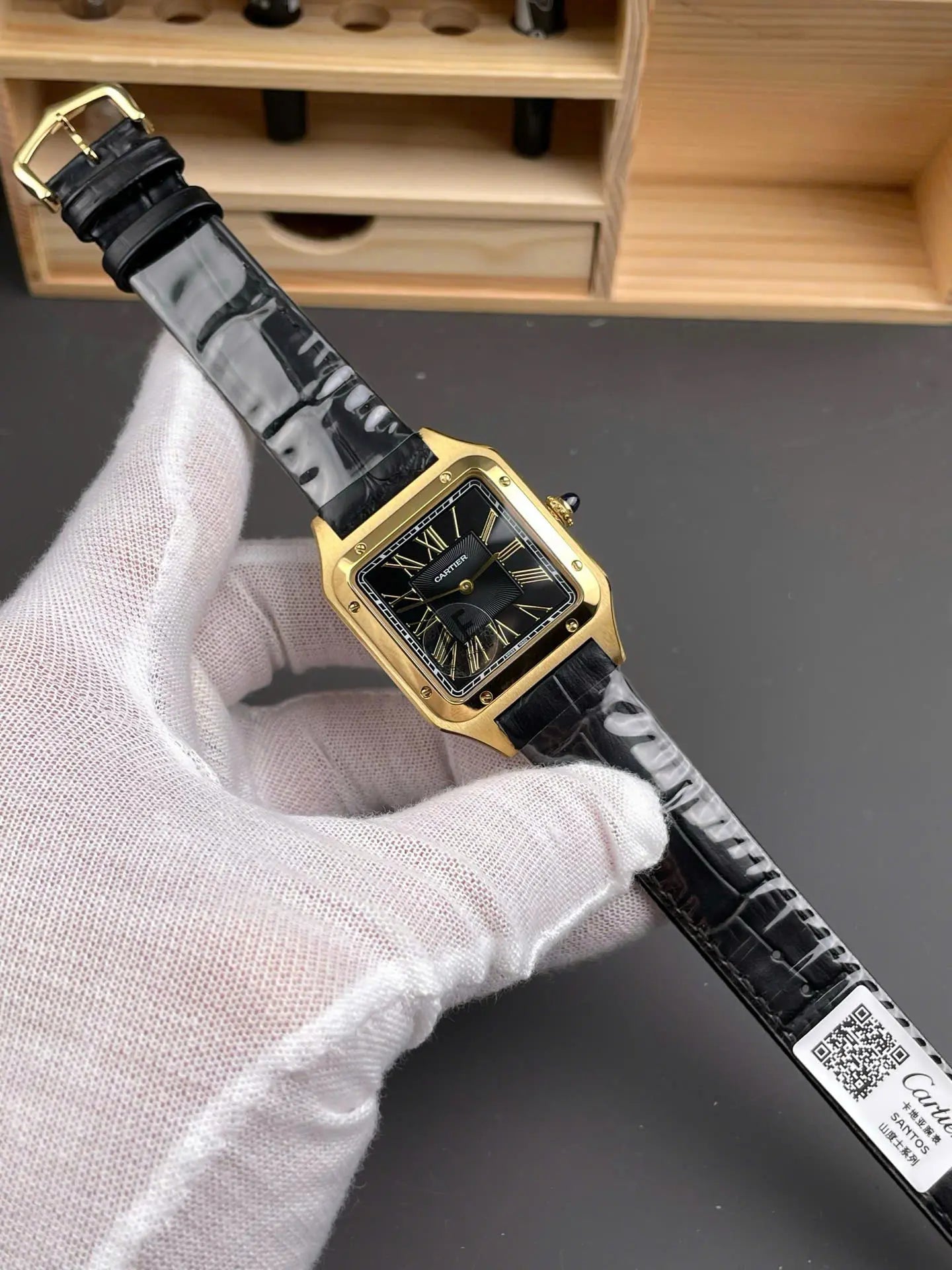 CARTIER SANTOS DUMONT 43,5MM- Montre Cartier - Homme - VEM689