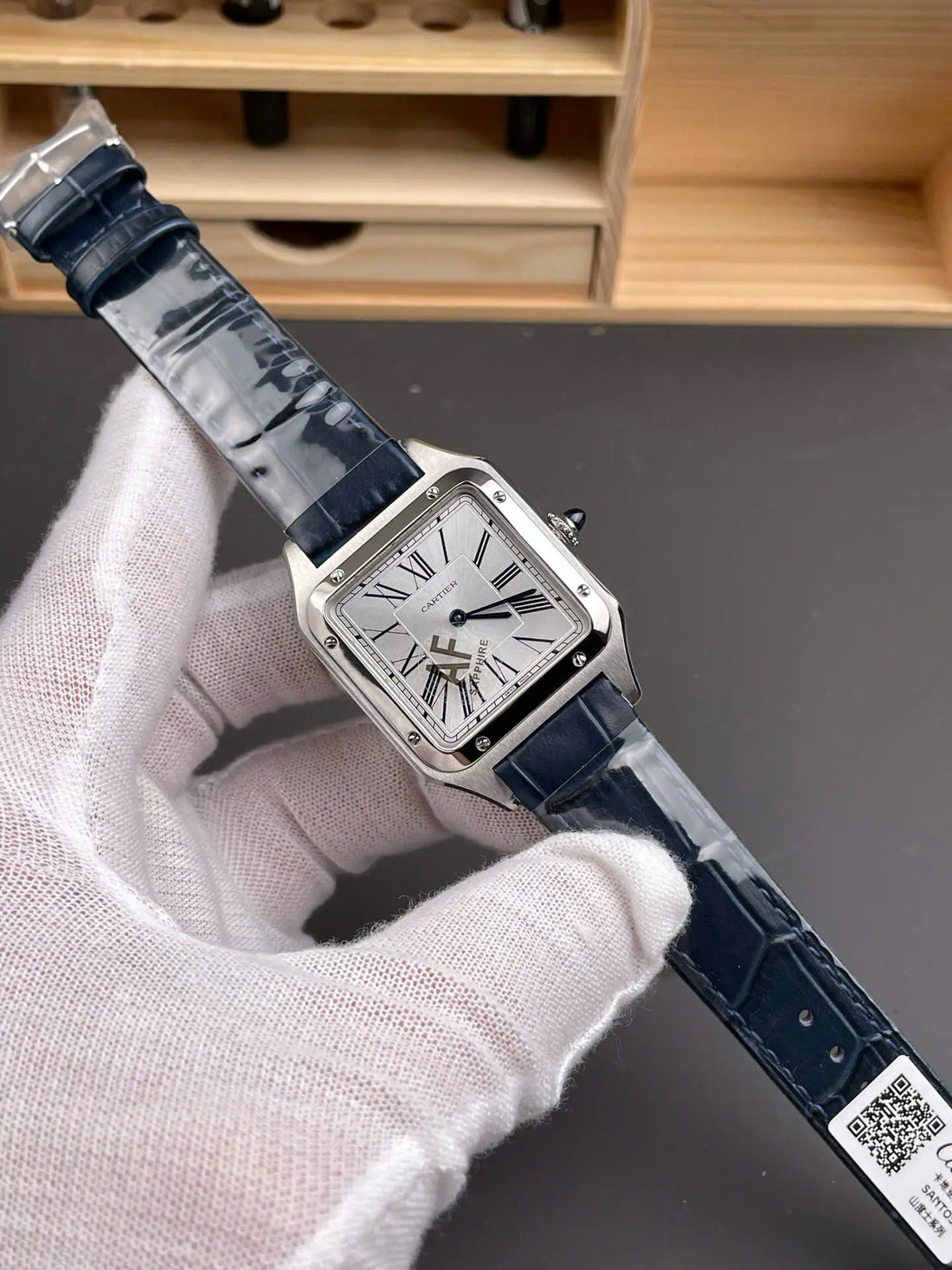 CARTIER SANTOS DUMONT 43,5MM- Montre Cartier - Homme - VEM688