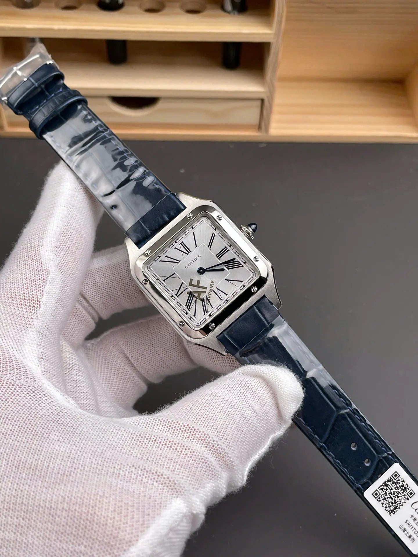 CARTIER SANTOS DUMONT 43,5MM- Montre Cartier - Homme - VEM688