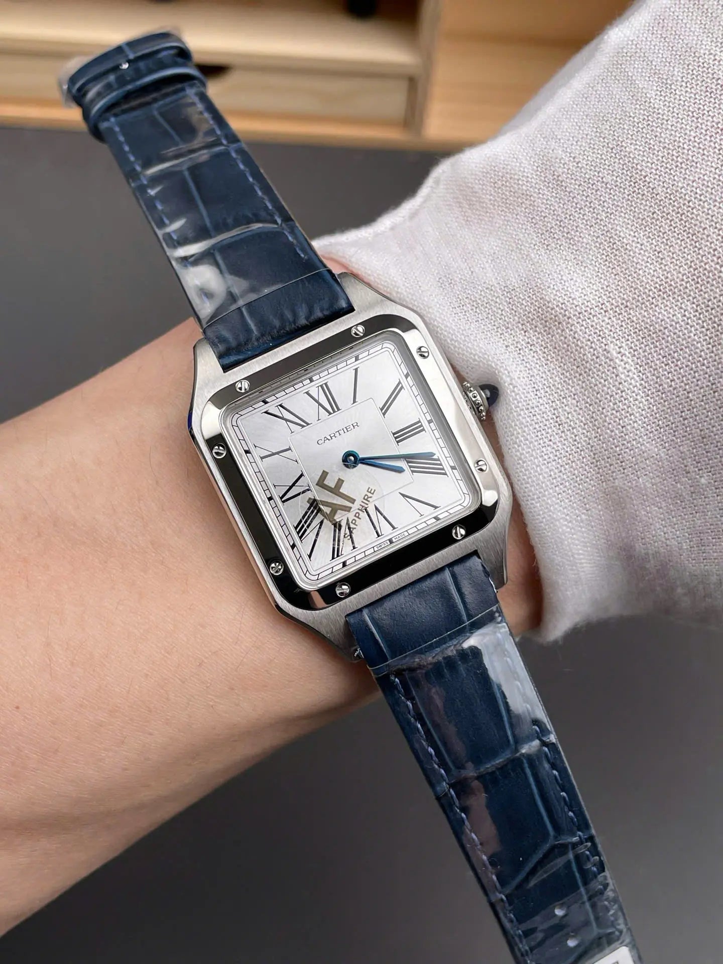 CARTIER SANTOS DUMONT 43,5MM- Montre Cartier - Homme - VEM688