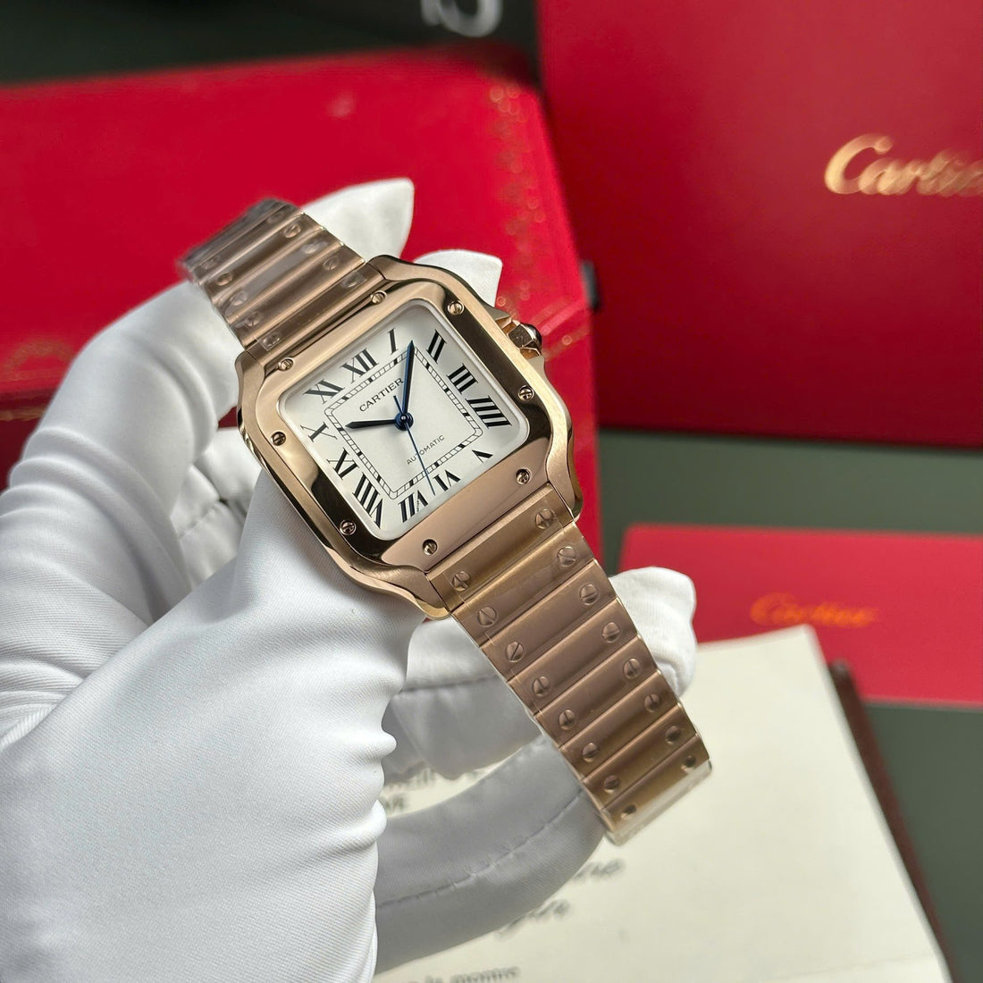 CARTIER SANTOS DE 35 MM - Montre Cartier - Femme - VEM727