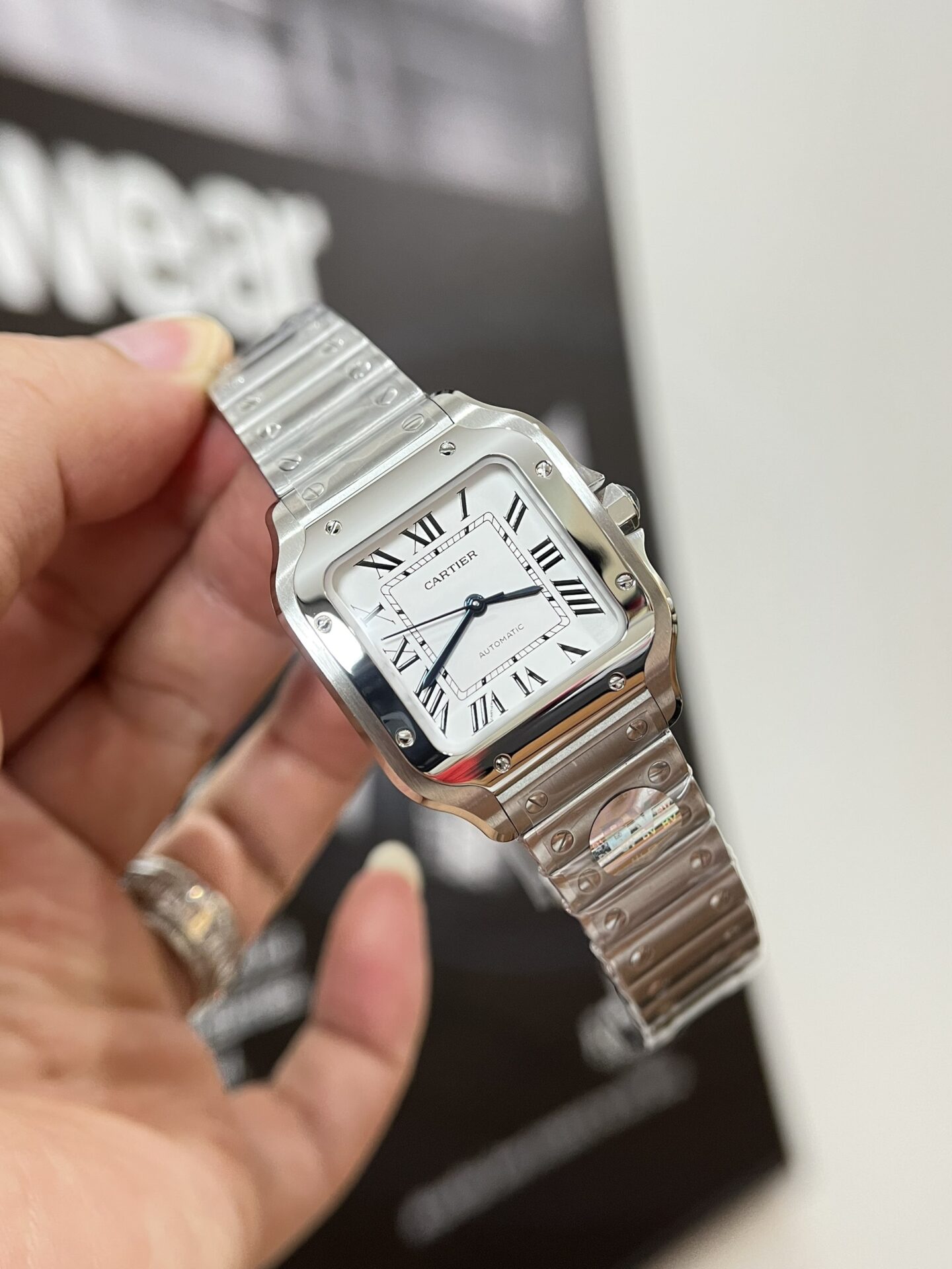 Cartier Santos WSSA0029 - 35 mm