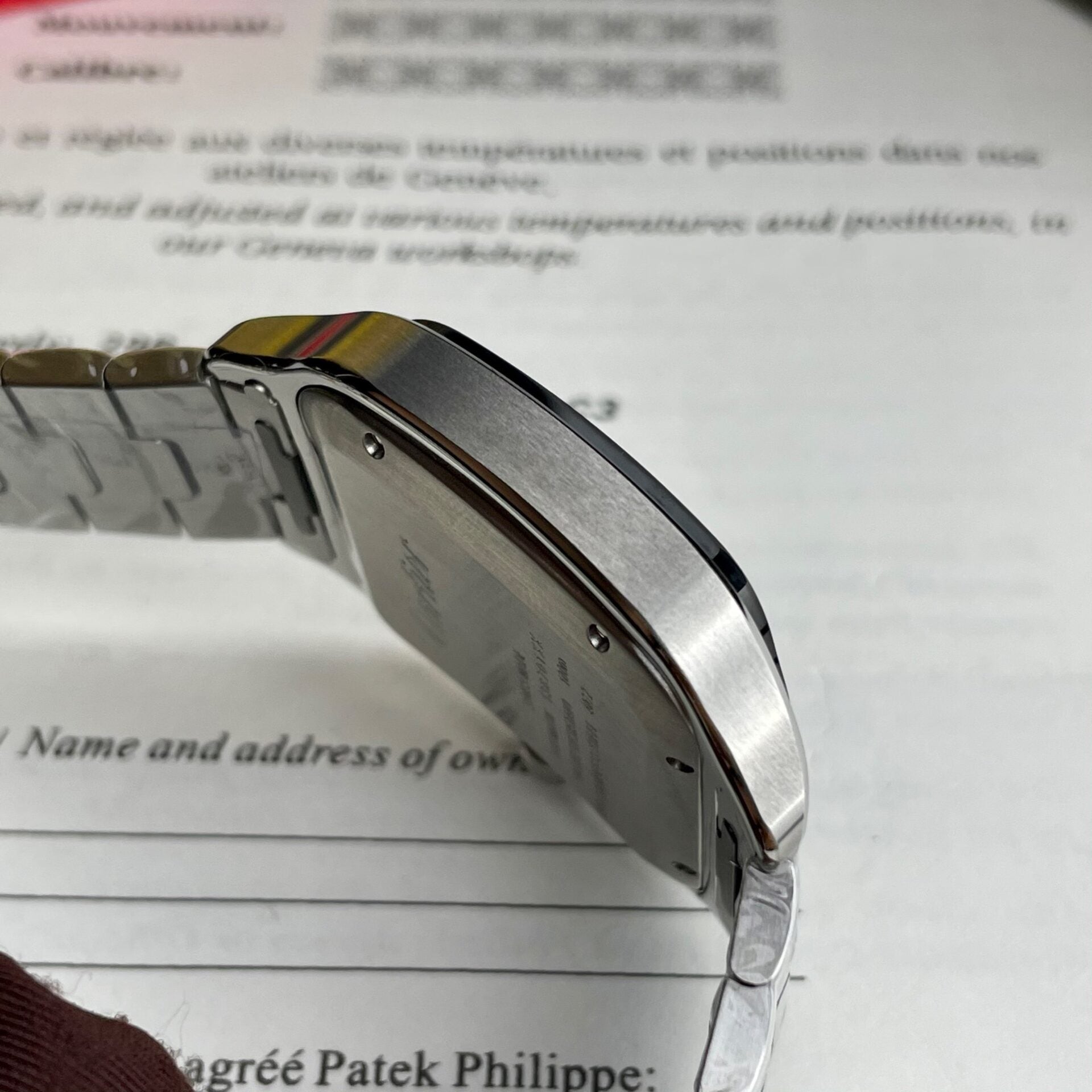 Cartier Santos WSSA0037 Cadran Gris 39,8 mm