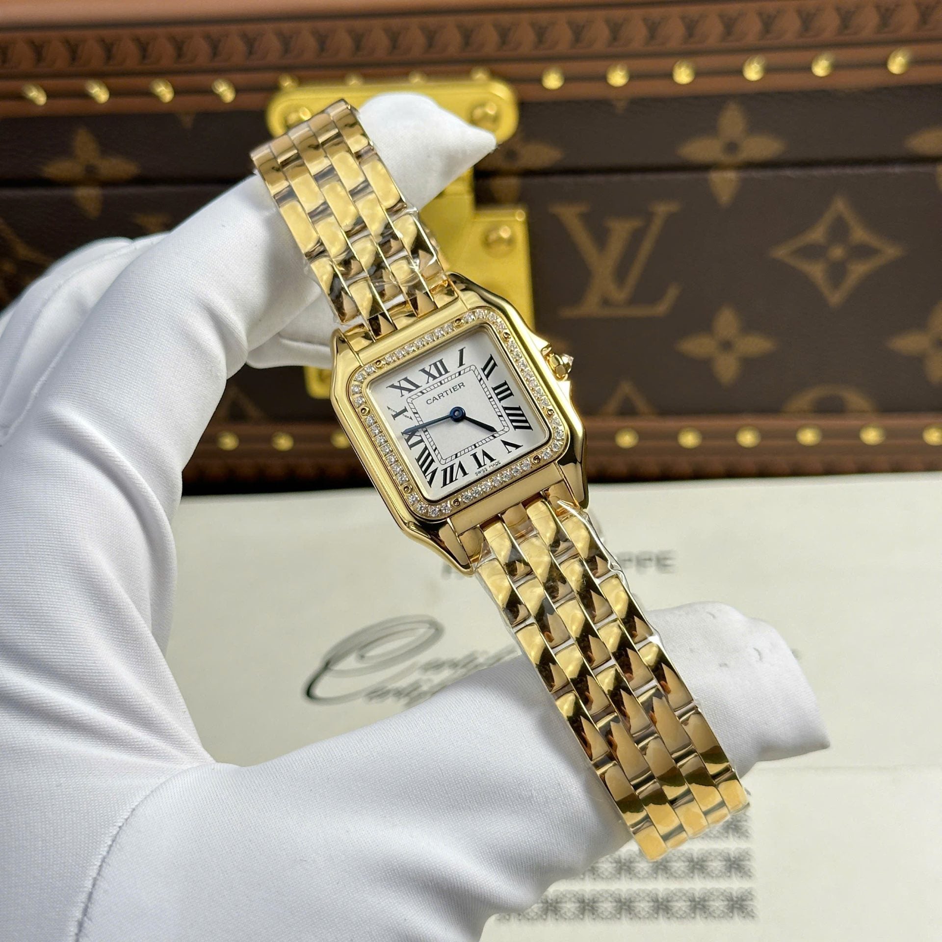 CARTIER PANTHÈRE DE 22 MM - Montre Cartier - Femme - VEM736