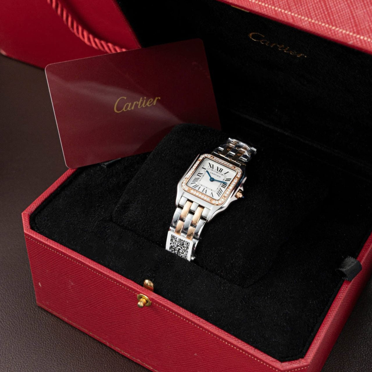 Cartier Panthère WSPN007 Demi-Or Rose Diamants Moissanite Hong Kong 27x37mm