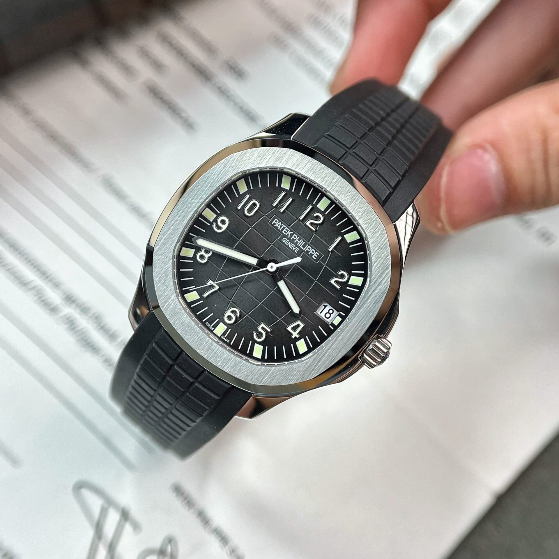 Patek Philippe Aquanaut 5167 cadran noir 3K Factory 42 mm