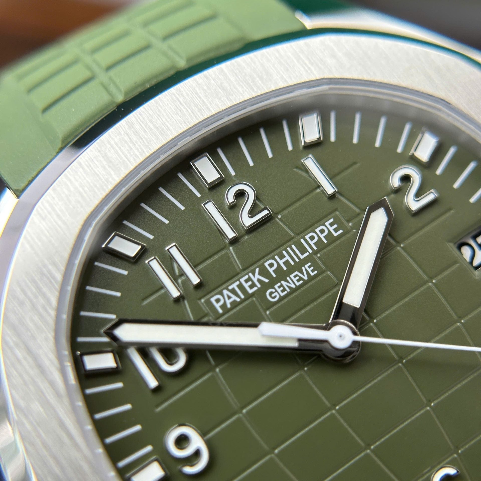 Patek Philippe Réplique Montre Aquanaut 5168 Vert 3K Factory 42,2 mm