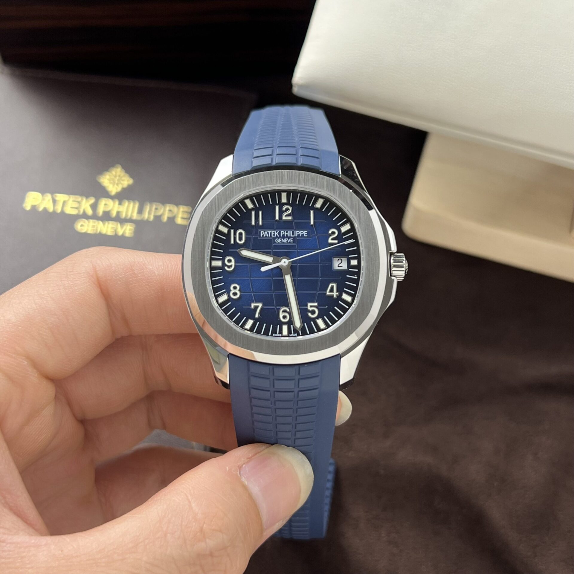 Patek Philippe Aquanaut 5168G Cadran Bleu 3K Factory 42mm