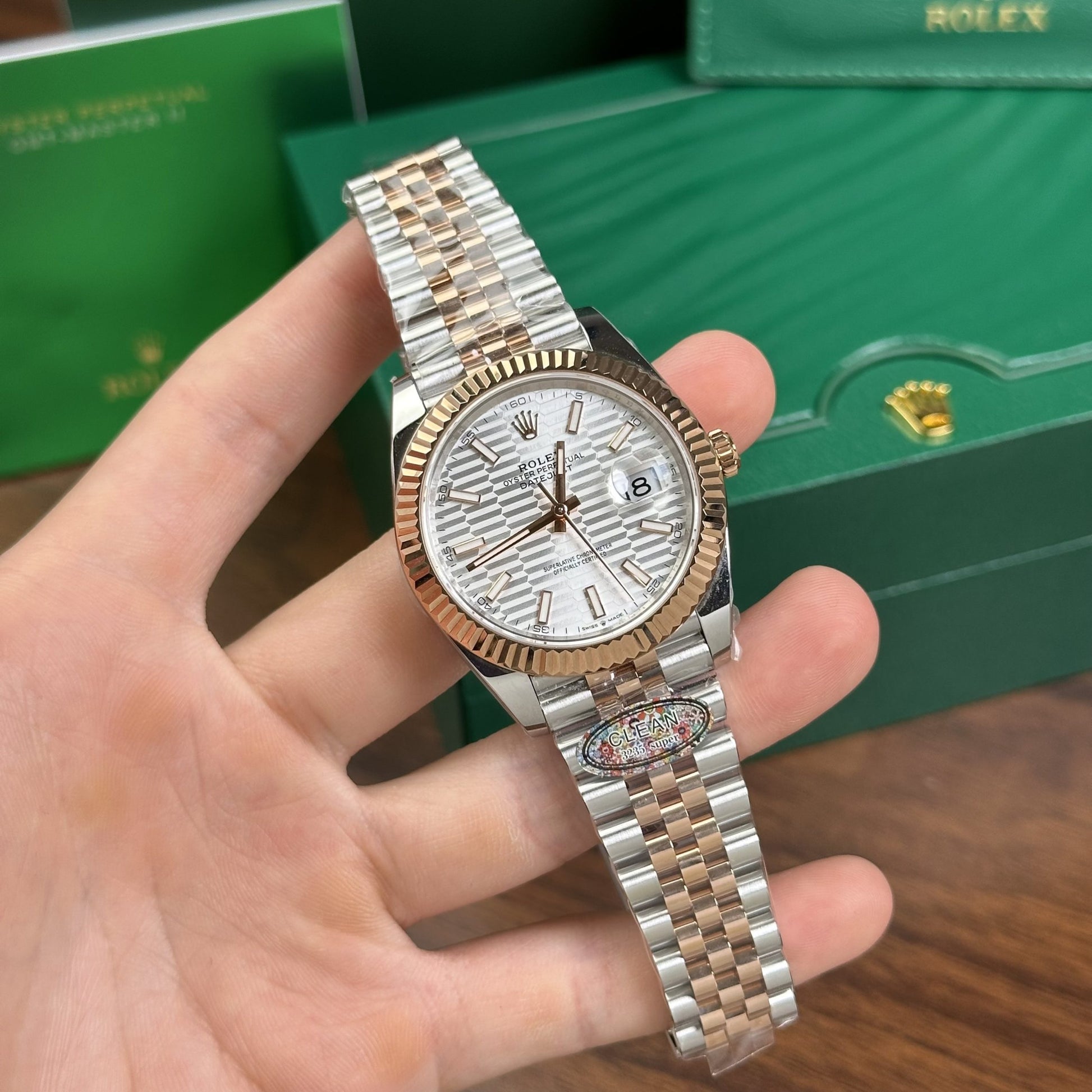 Rolex DateJust 126331 cadran cannelé 41mm
