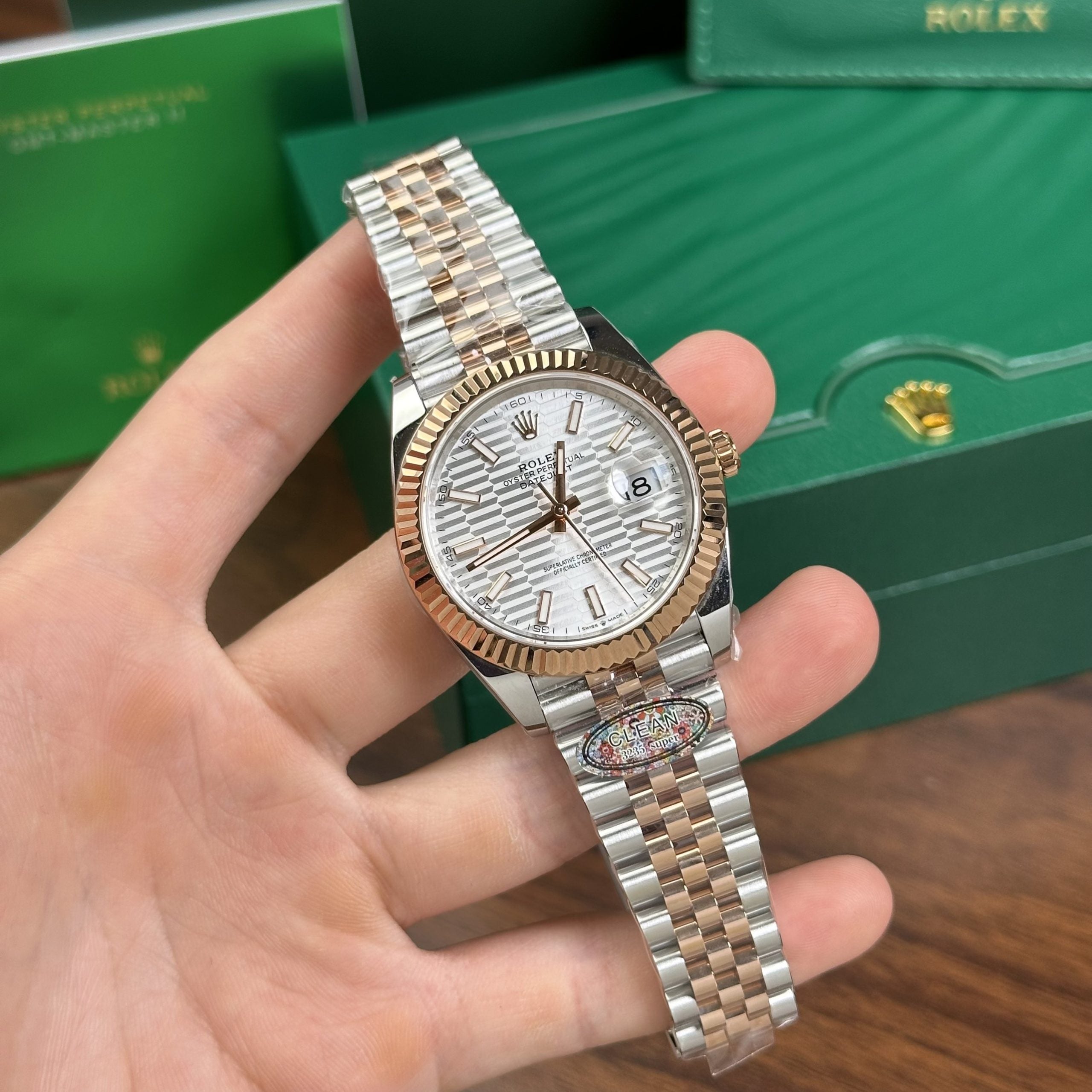 Rolex DateJust 126331 cadran cannelé 41mm