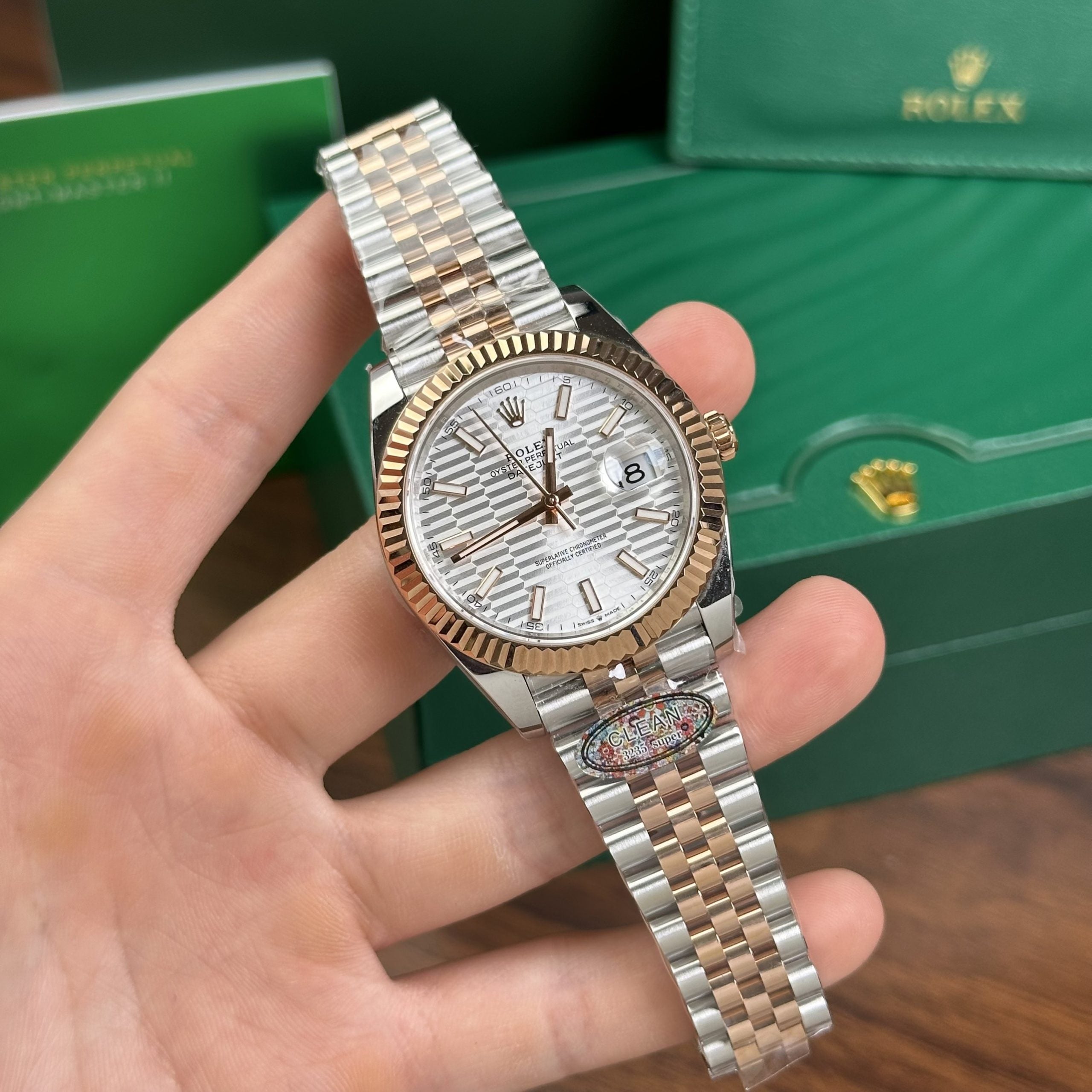 Rolex DateJust 126331 cadran cannelé 41mm