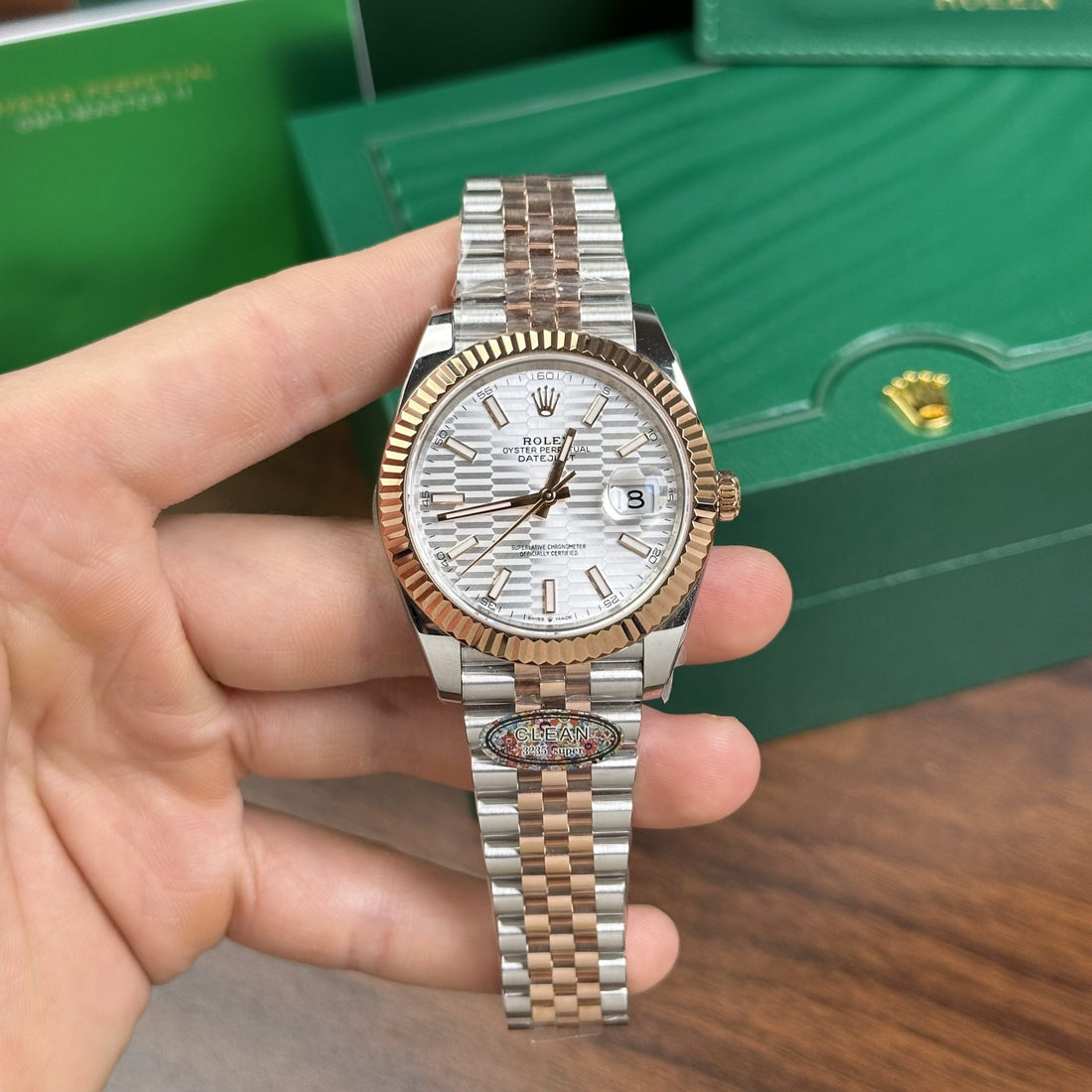 Rolex DateJust 126331 cadran cannelé 41mm