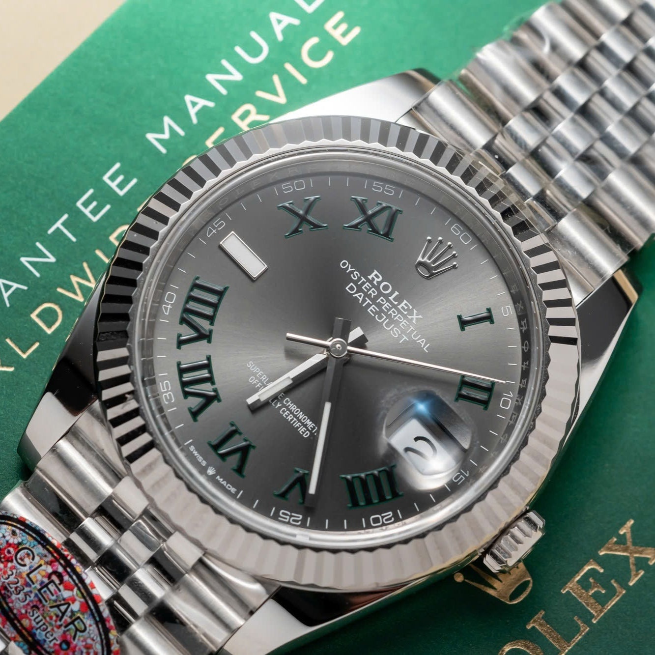 Rolex DateJust 126334 Cadran Wimbledon 41mm