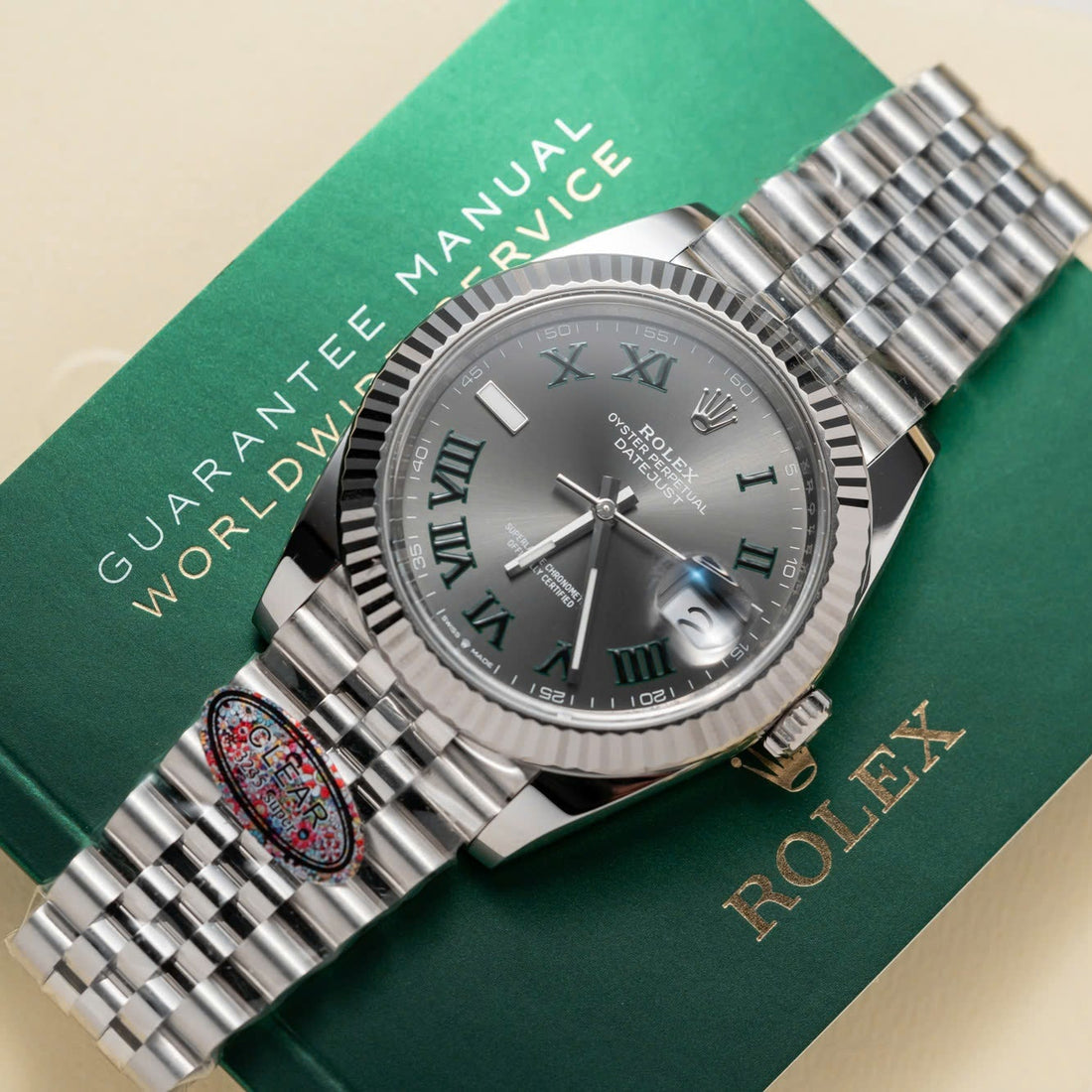Rolex DateJust 126334 Cadran Wimbledon 41mm
