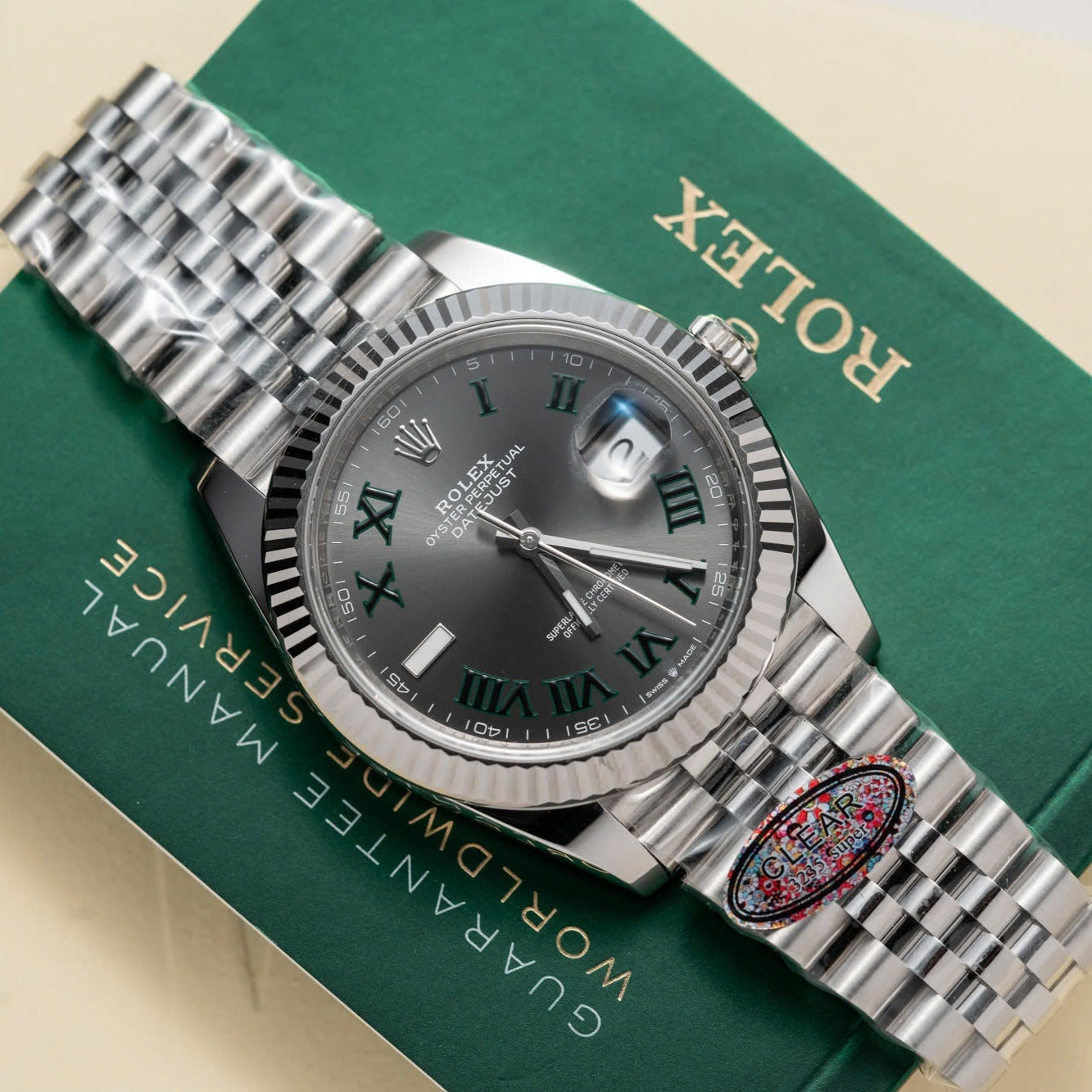 Rolex DateJust 126334 Cadran Wimbledon 41mm