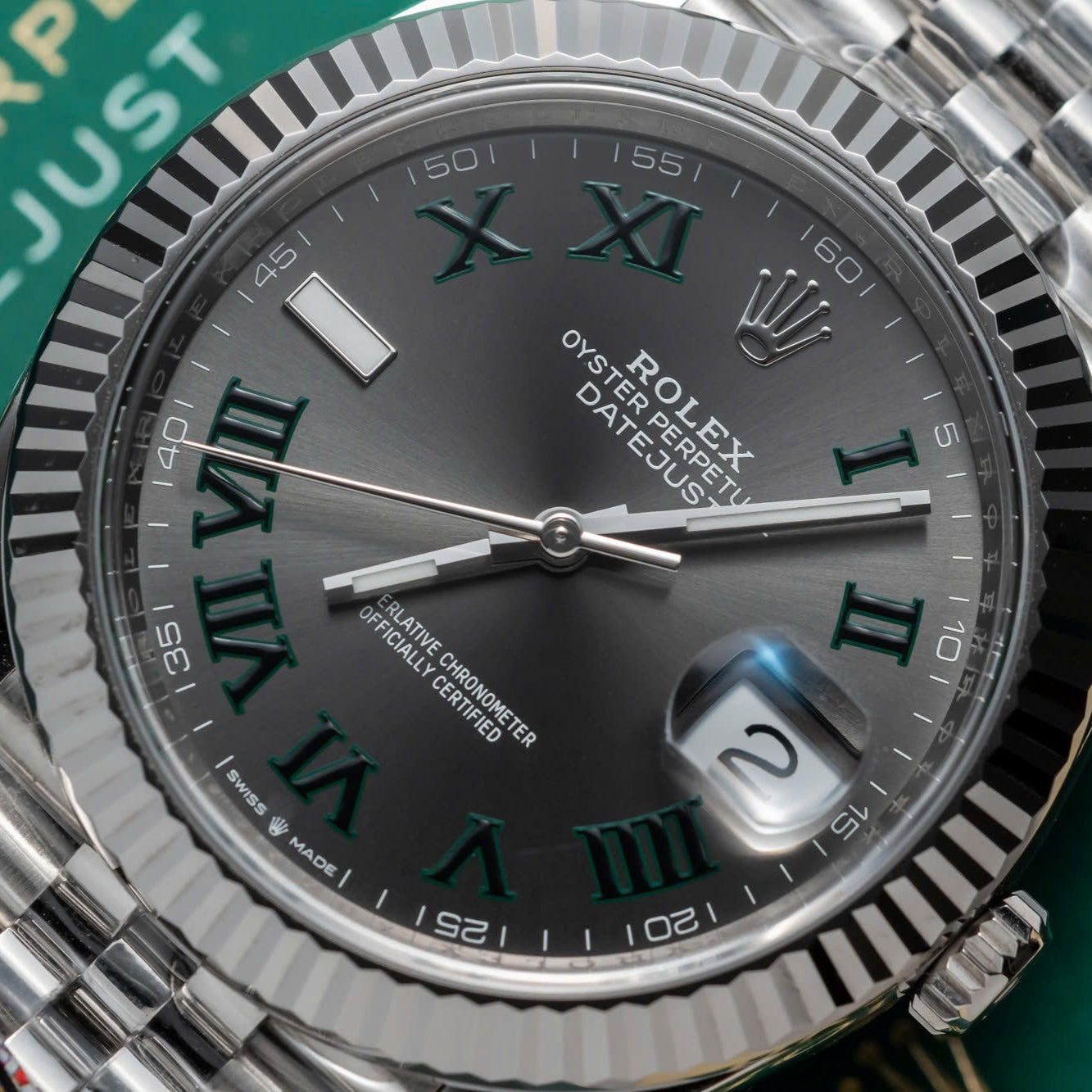 Rolex DateJust 126334 Cadran Wimbledon 41mm