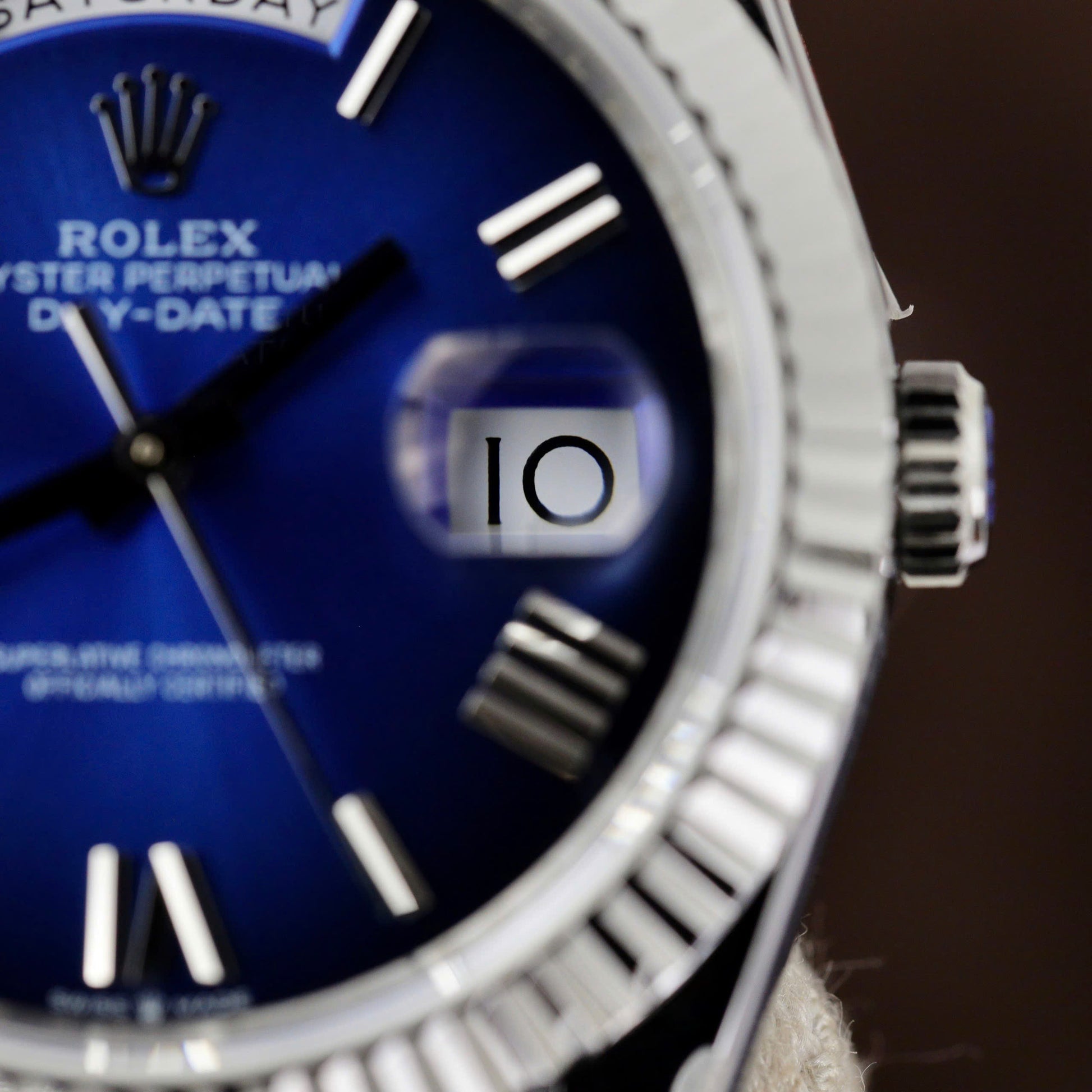 Rolex Day-Date 228236 Cadran bleu ombré 40mm
