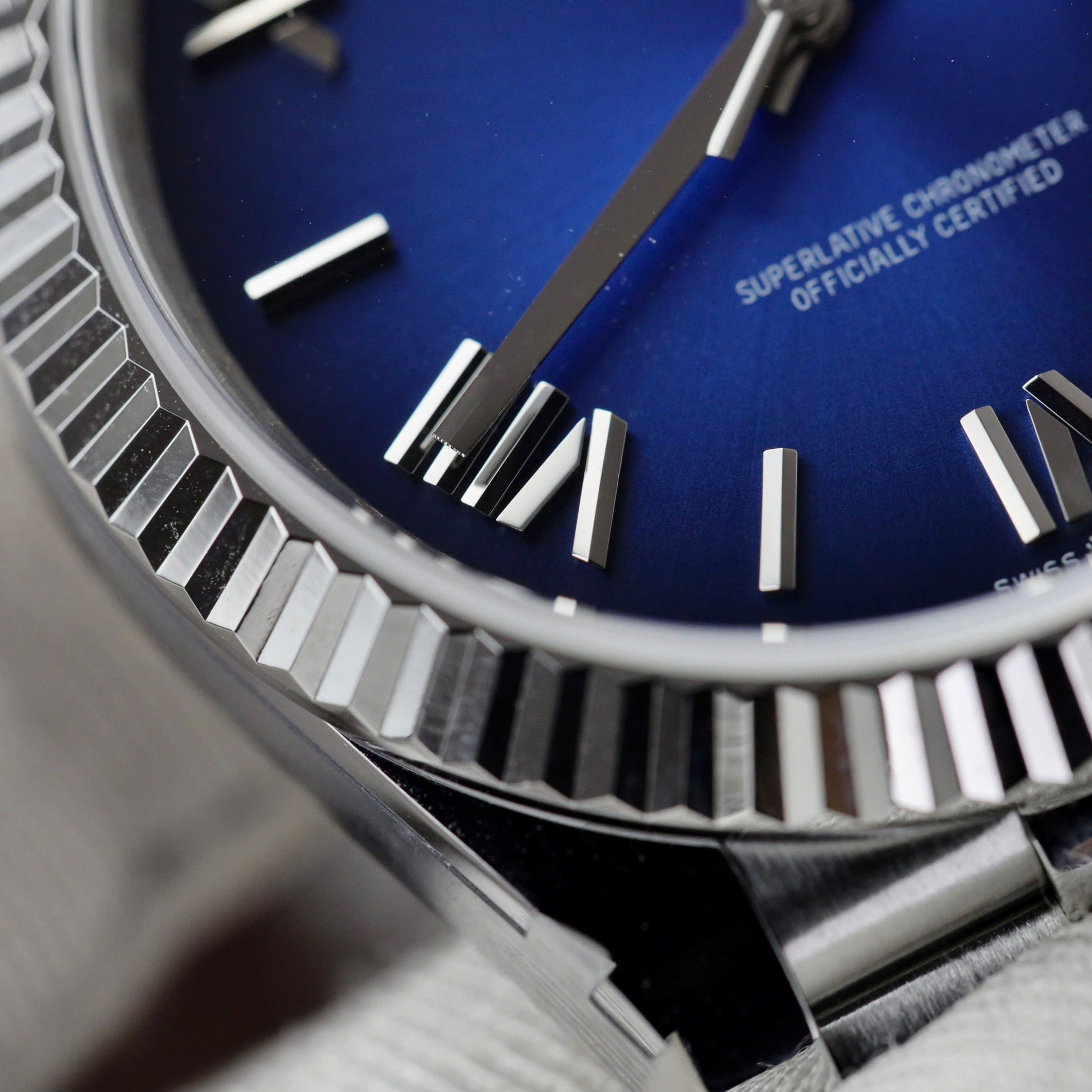 Rolex Day-Date 228236 Cadran bleu ombré 40mm