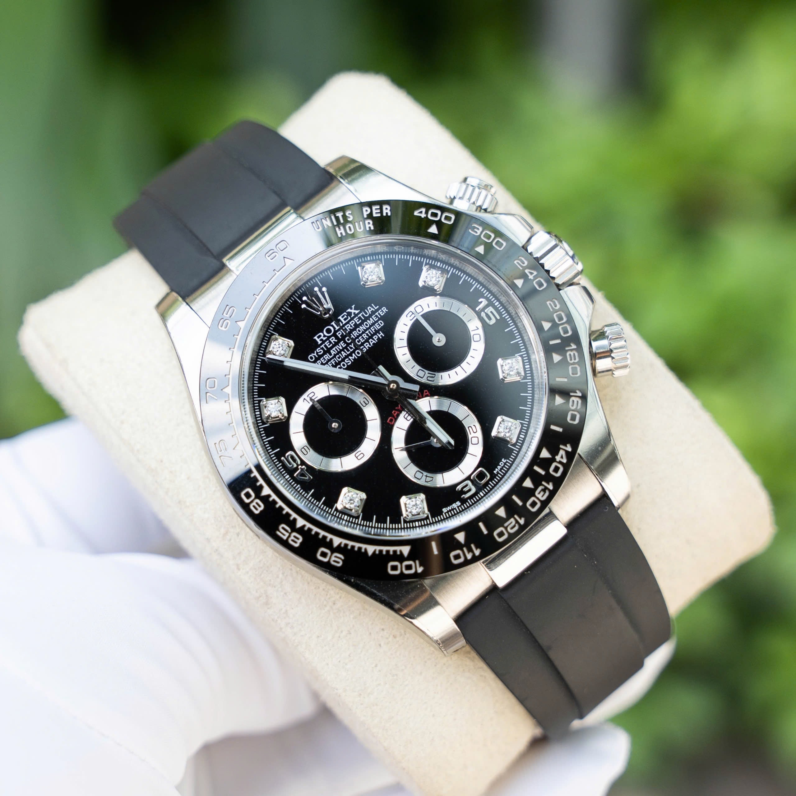 Rolex Daytona 116519LN Cadran Diamants chiffres 40mm