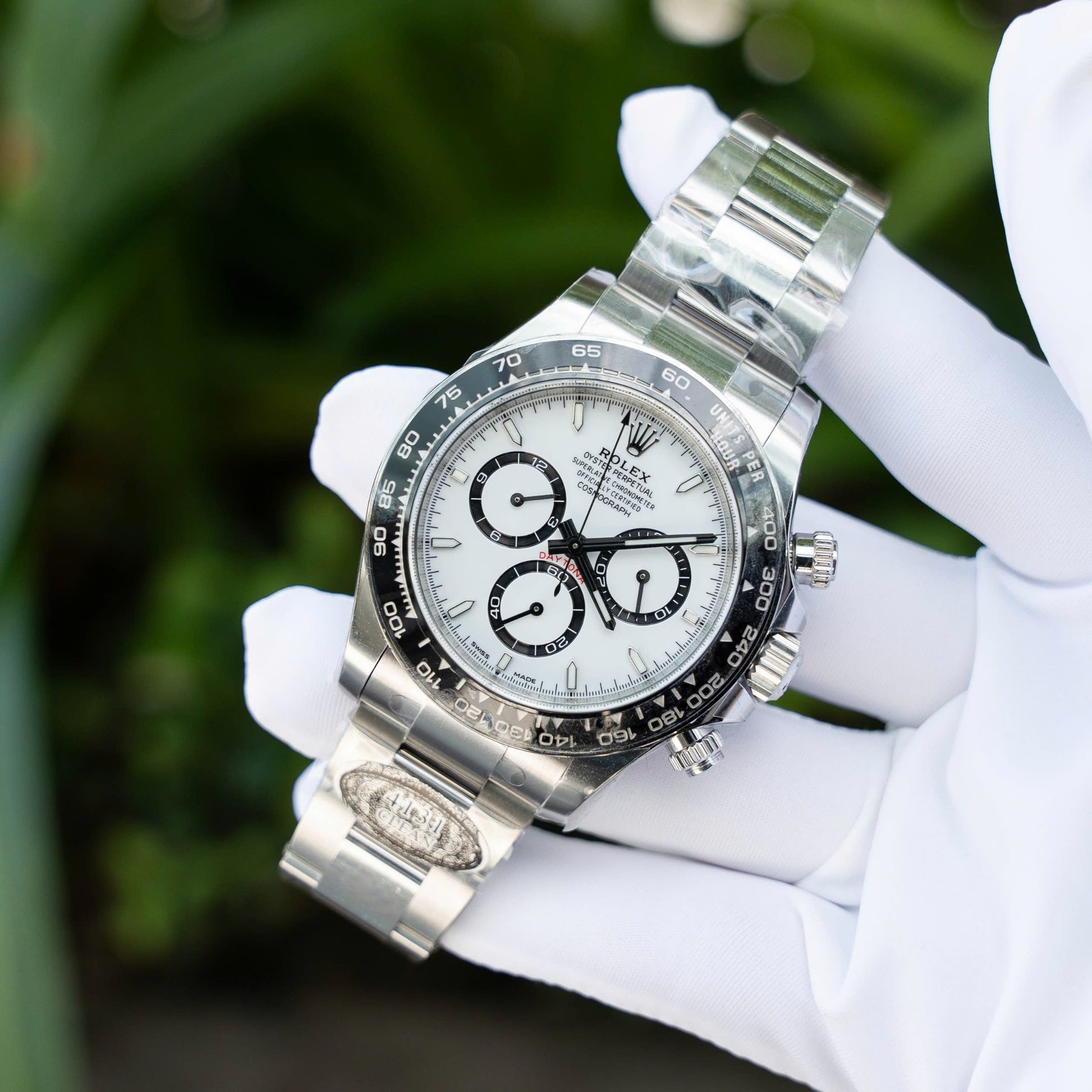 Rolex daytona 126500l panda calibre 4131 - 40mm