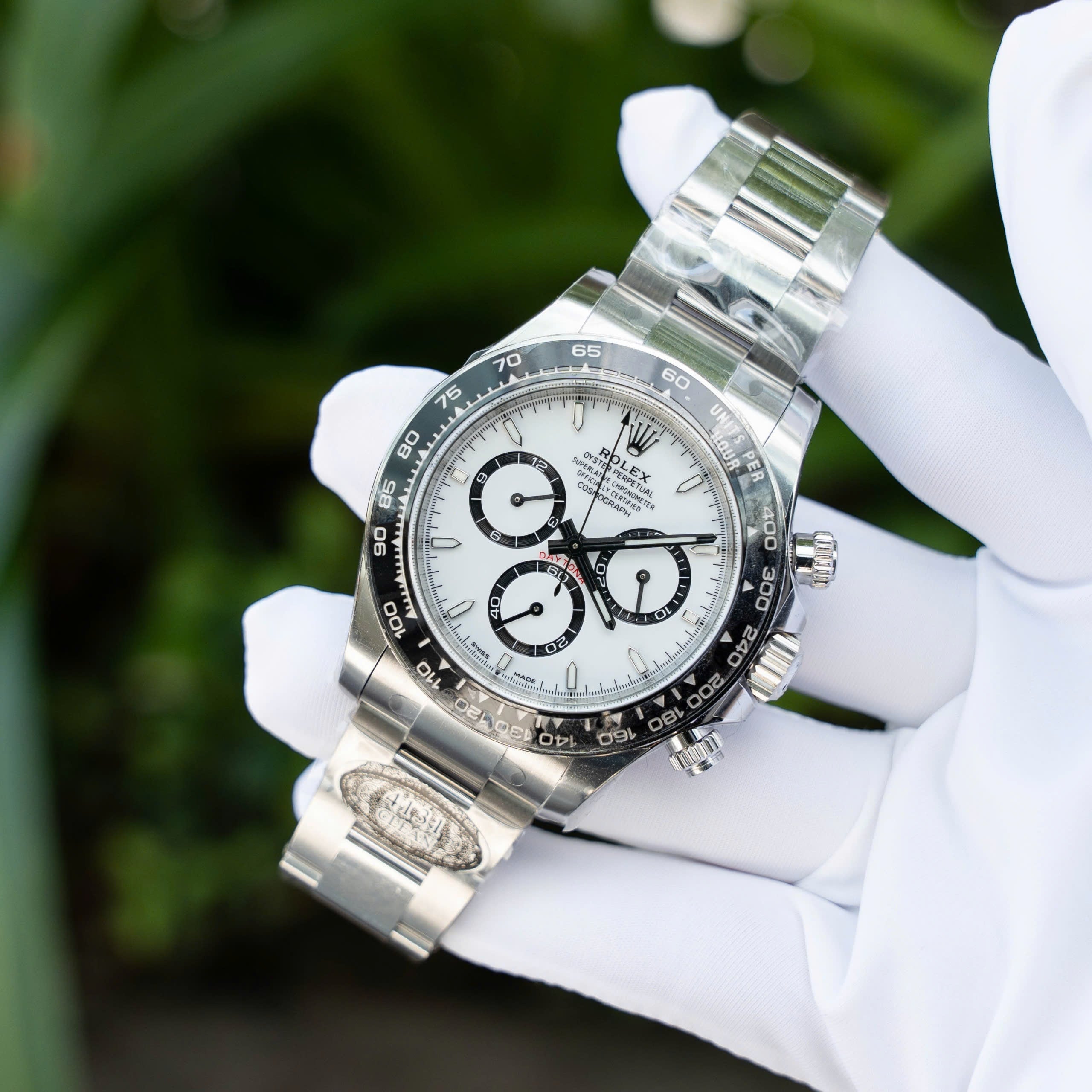 Rolex daytona 126500l panda calibre 4131 - 40mm