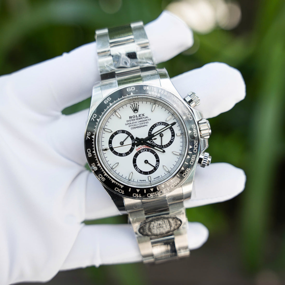 Rolex daytona 126500l panda calibre 4131 - 40mm