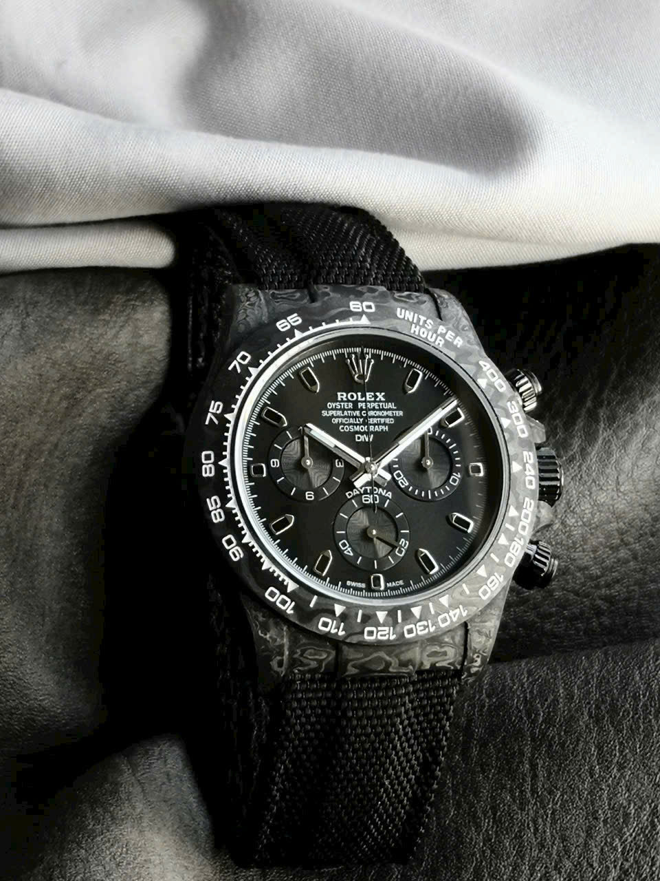 Rolex Daytona Diw Ultralight Carbon Noir 40mm