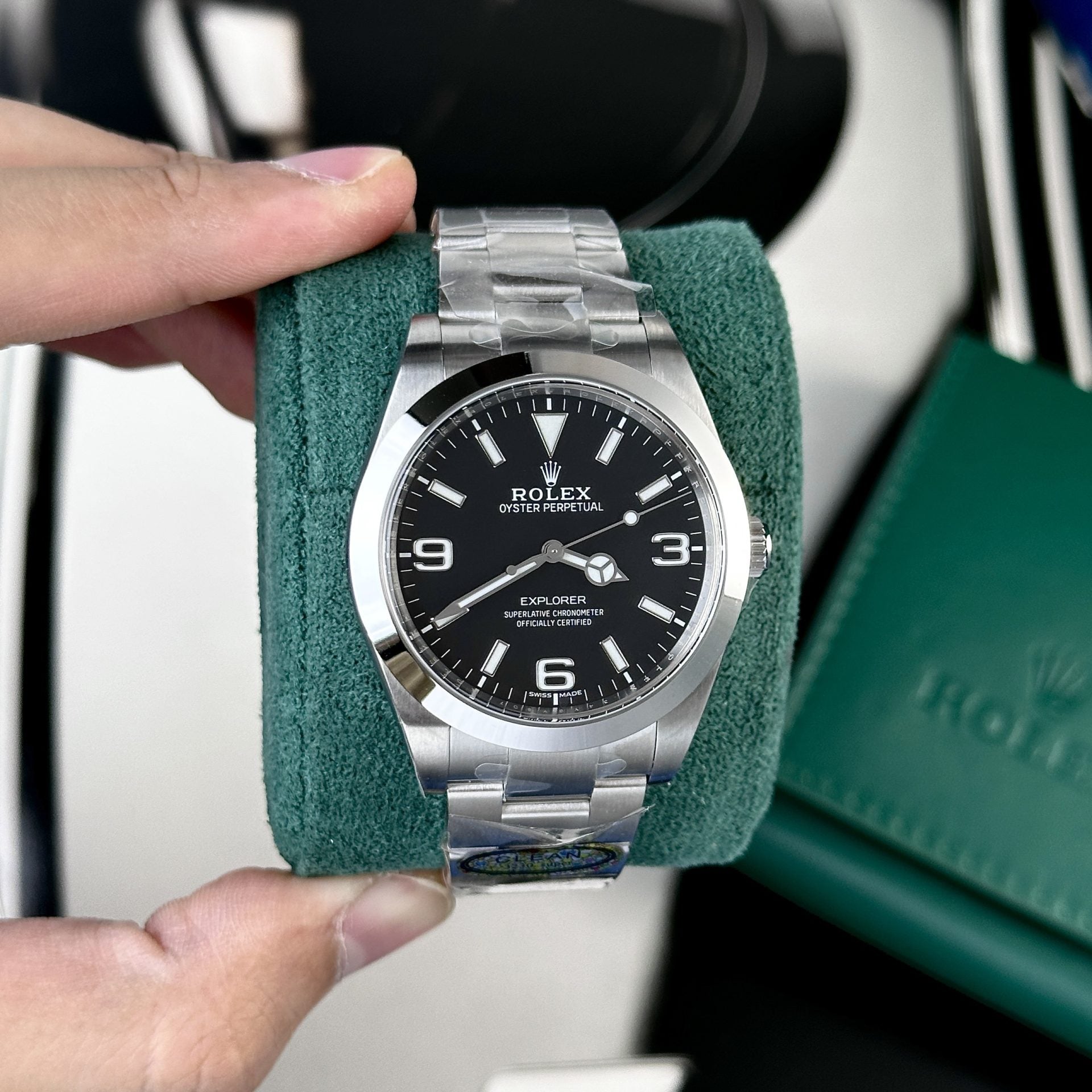 Rolex Explorer 214270 Black Dial 39mm