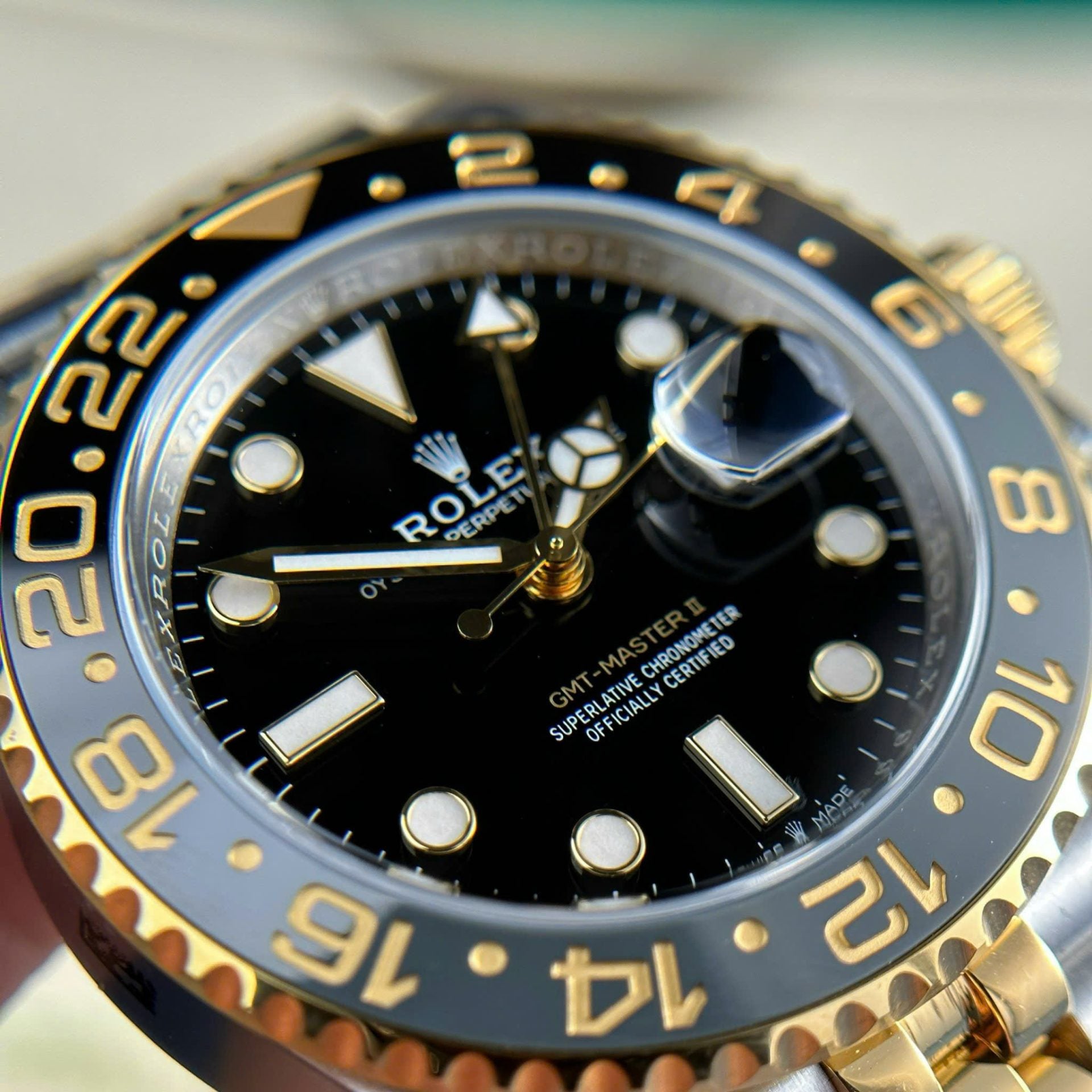 Rolex GMT-Master II 126713GRNR Cadran noir 41 mm