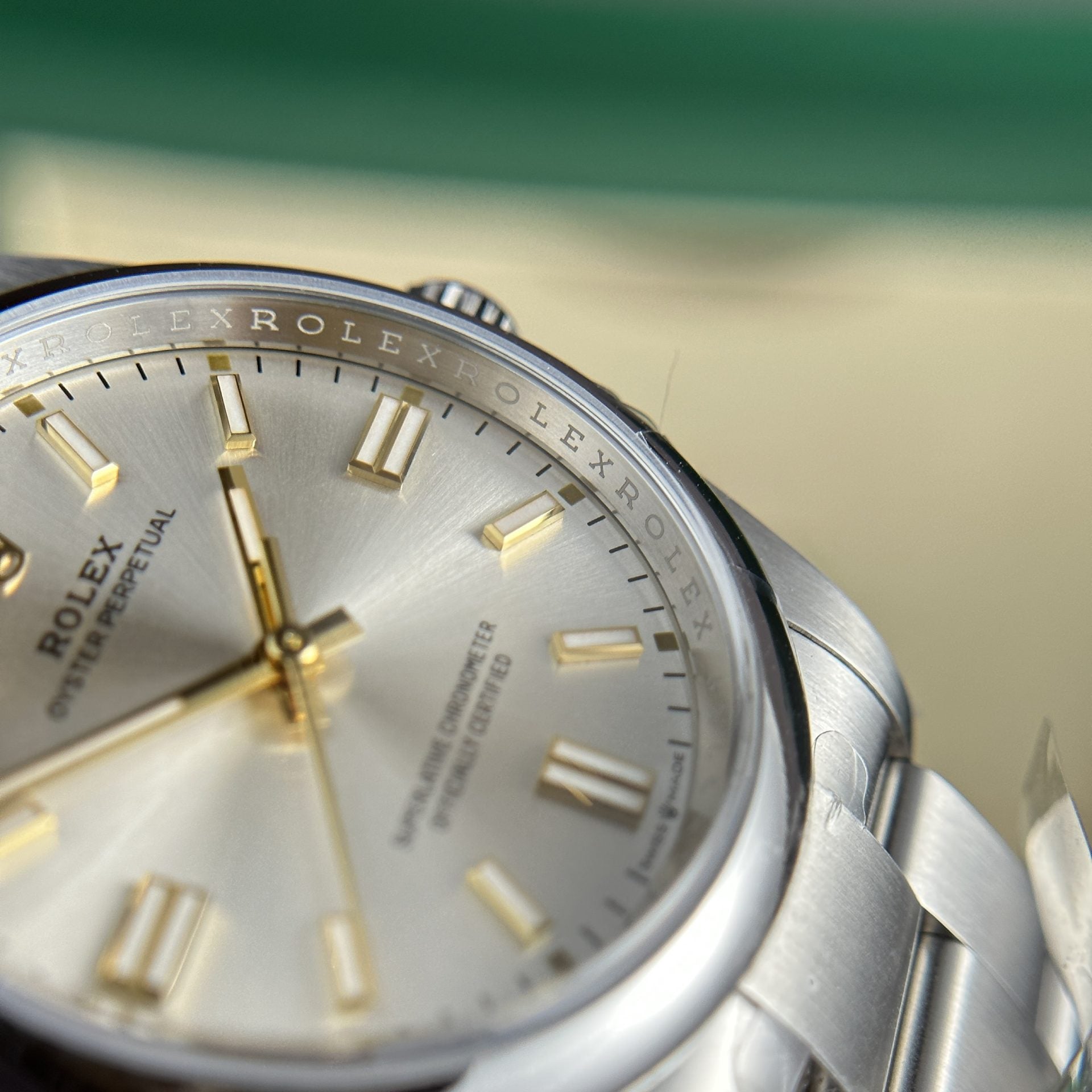 Rolex Oyster Perpetual 126000 Cadran argenté 36 mm