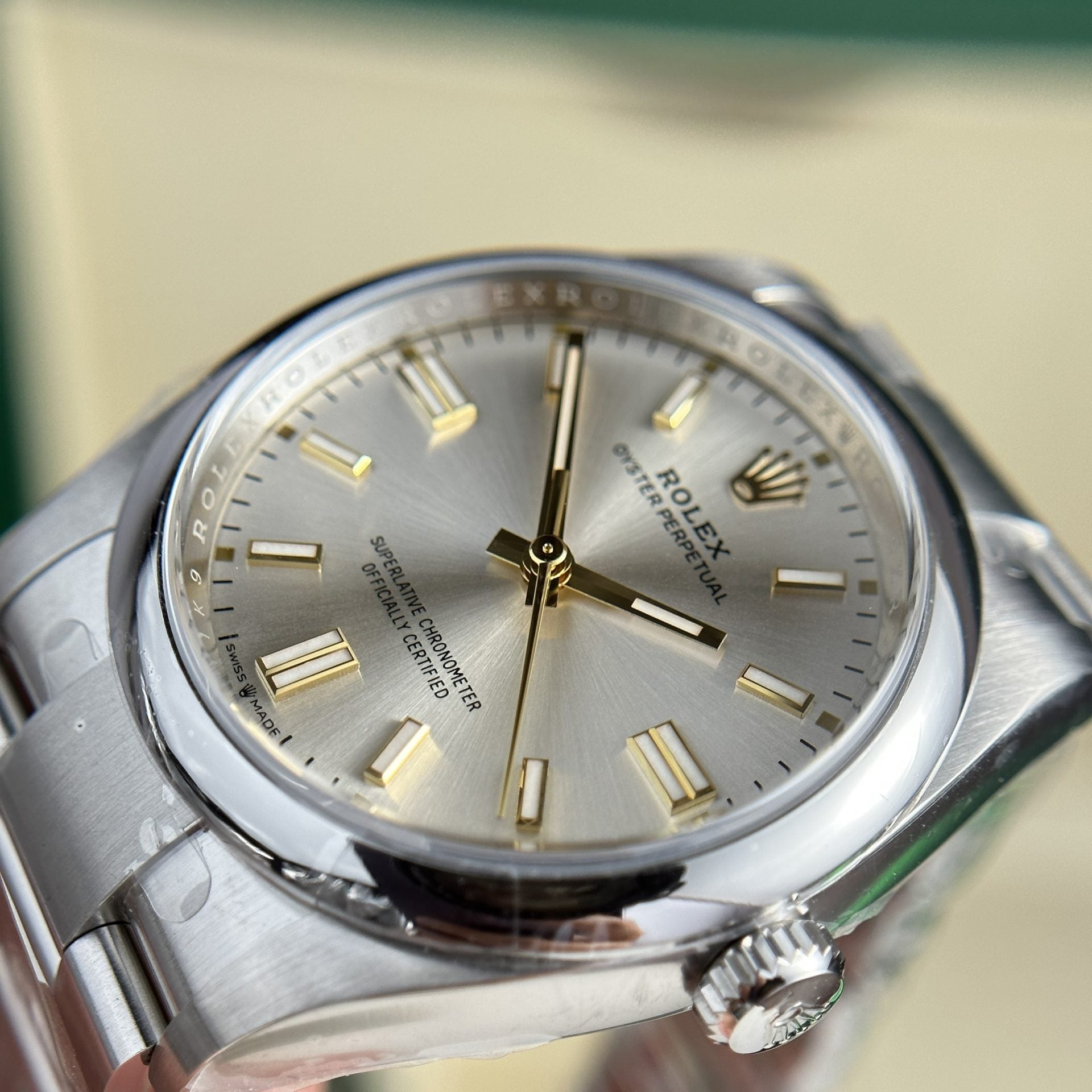 Rolex Oyster Perpetual 126000 Cadran argenté 36 mm