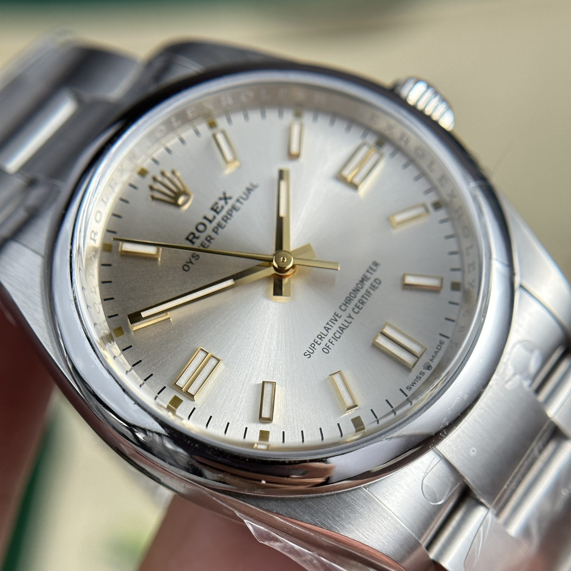 Rolex Oyster Perpetual 126000 Cadran argenté 36 mm