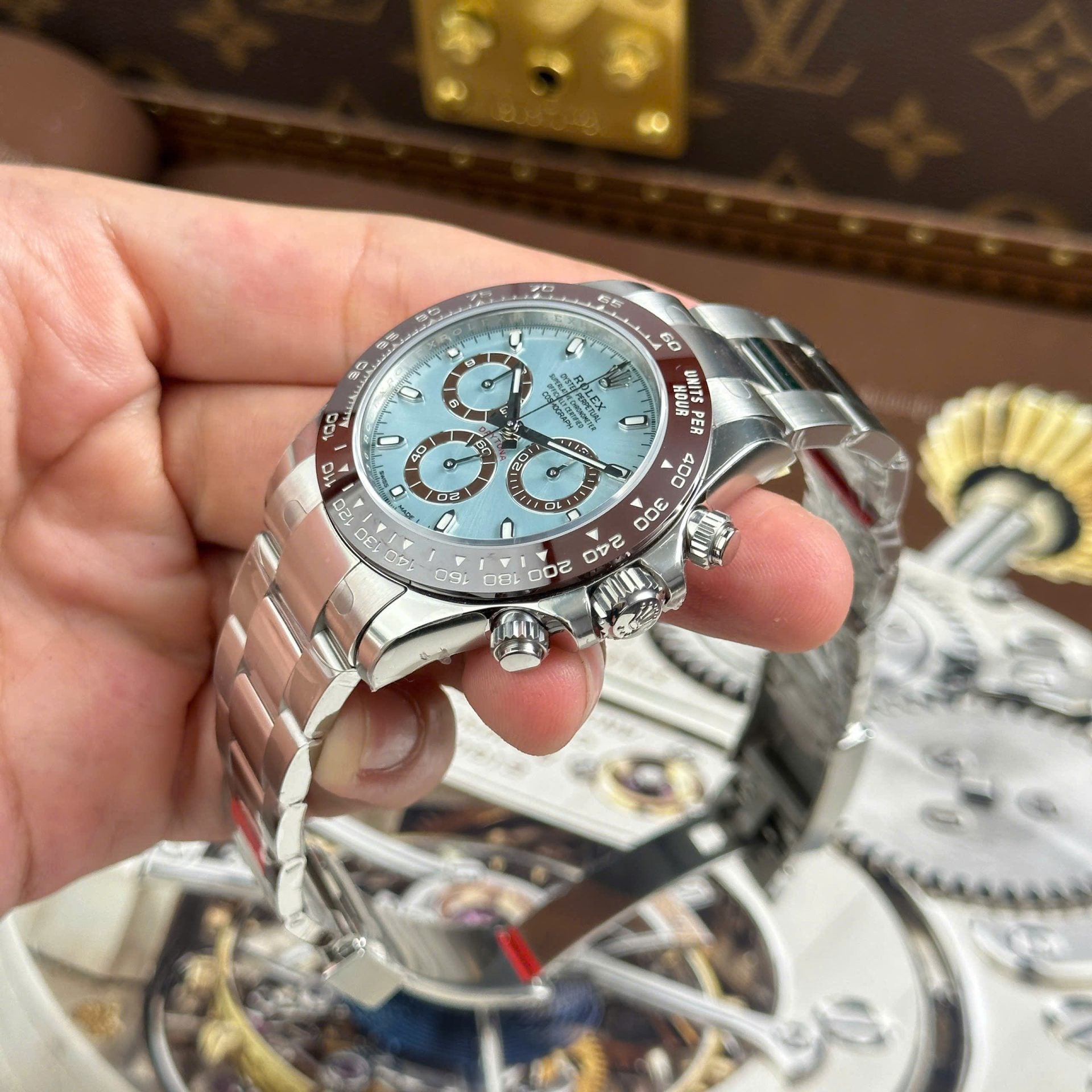 Rolex Cosmograph Daytona 116506 Cadran Bleu glacier 40mm
