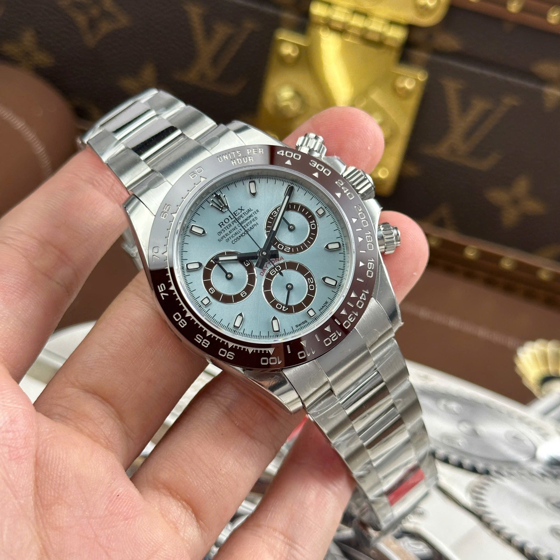 Rolex Cosmograph Daytona 116506 Cadran Bleu glacier 40mm
