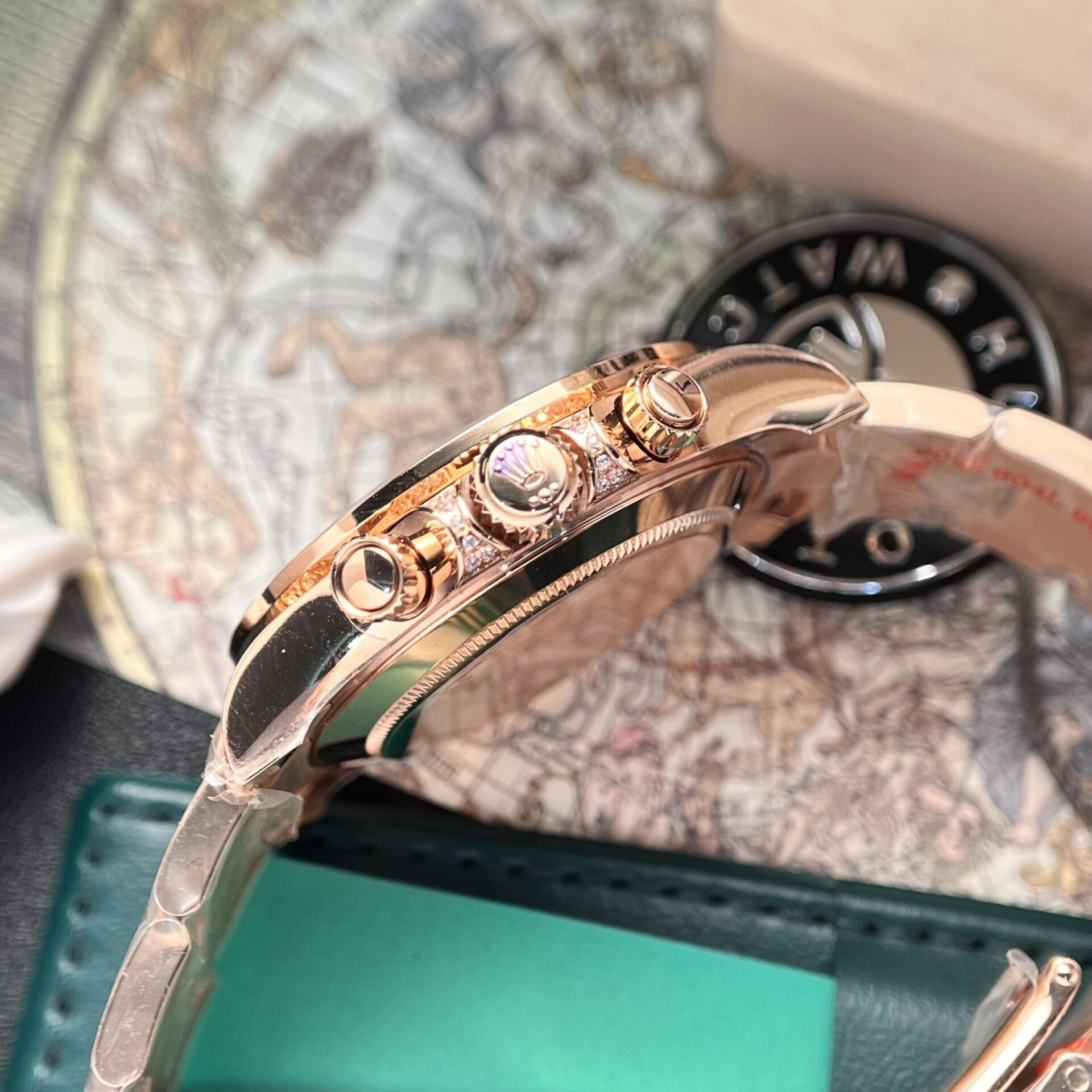 Rolex Cosmograph Daytona 116595RBOW Cadran noir 40 mm