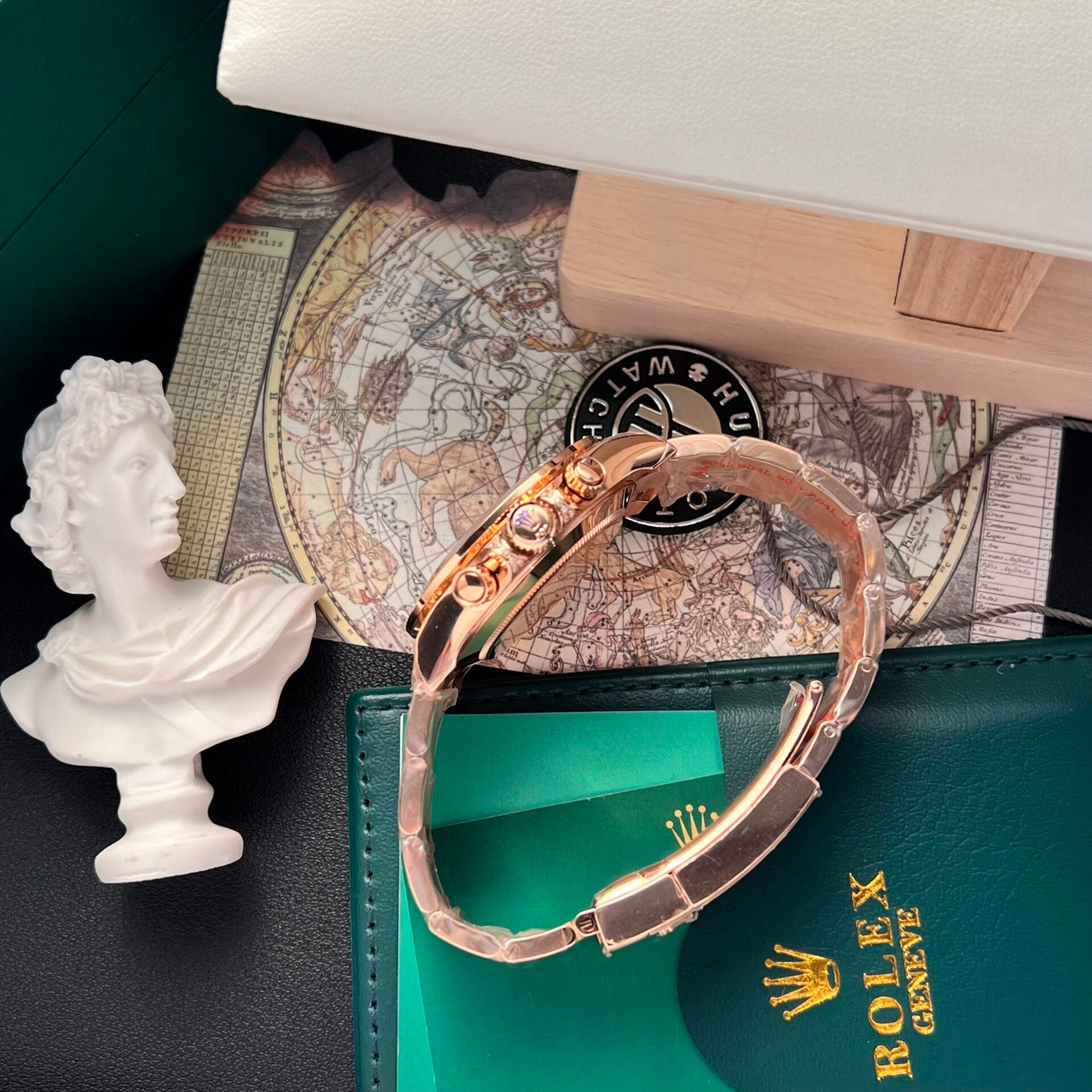 Rolex Cosmograph Daytona 116595RBOW Cadran noir 40 mm