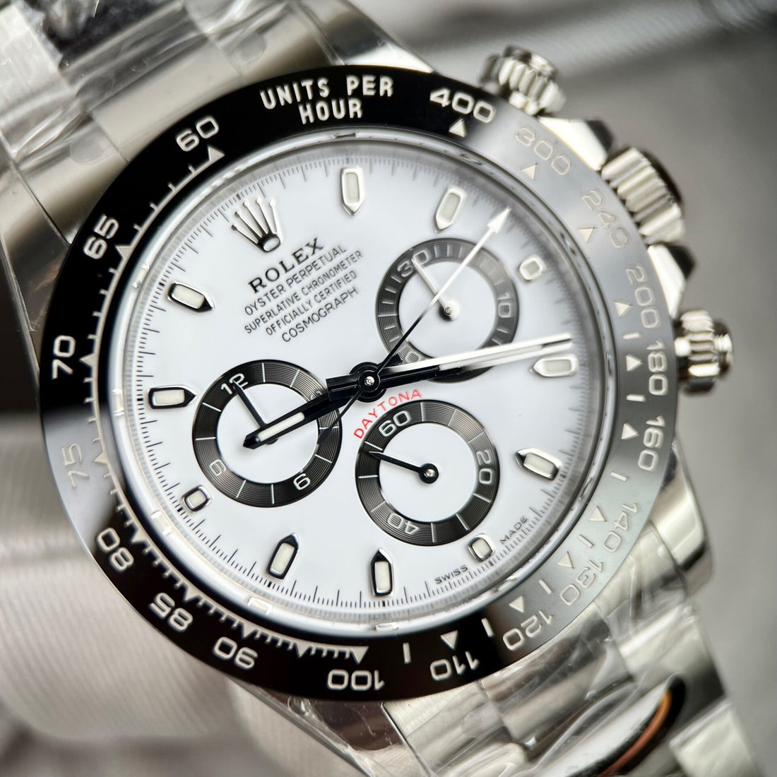 Rolex Cosmograph Daytona 116500LN Cadran Blanc 40 mm