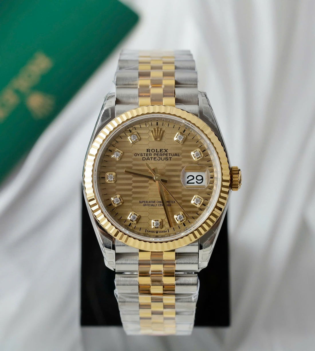 Rolex Datejust 126333 Cadran champagne bracelet Jubilee 36mm