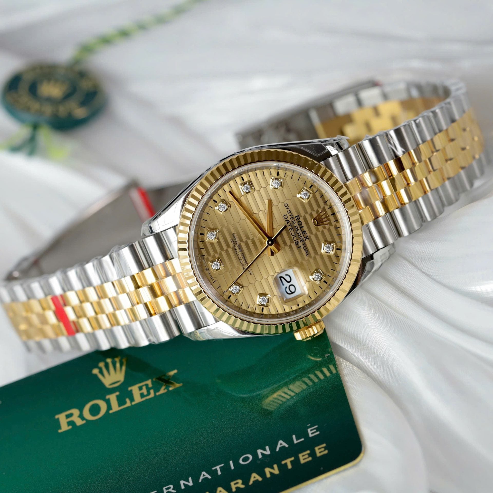 Rolex Datejust 126333 Cadran champagne bracelet Jubilee 36mm