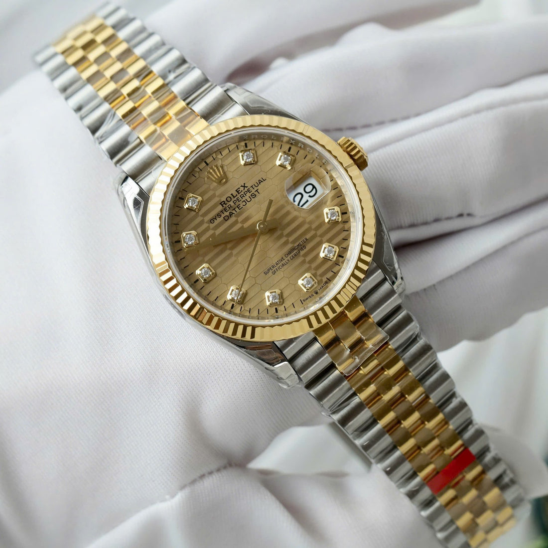 Rolex Datejust 126333 Cadran champagne bracelet Jubilee 36mm