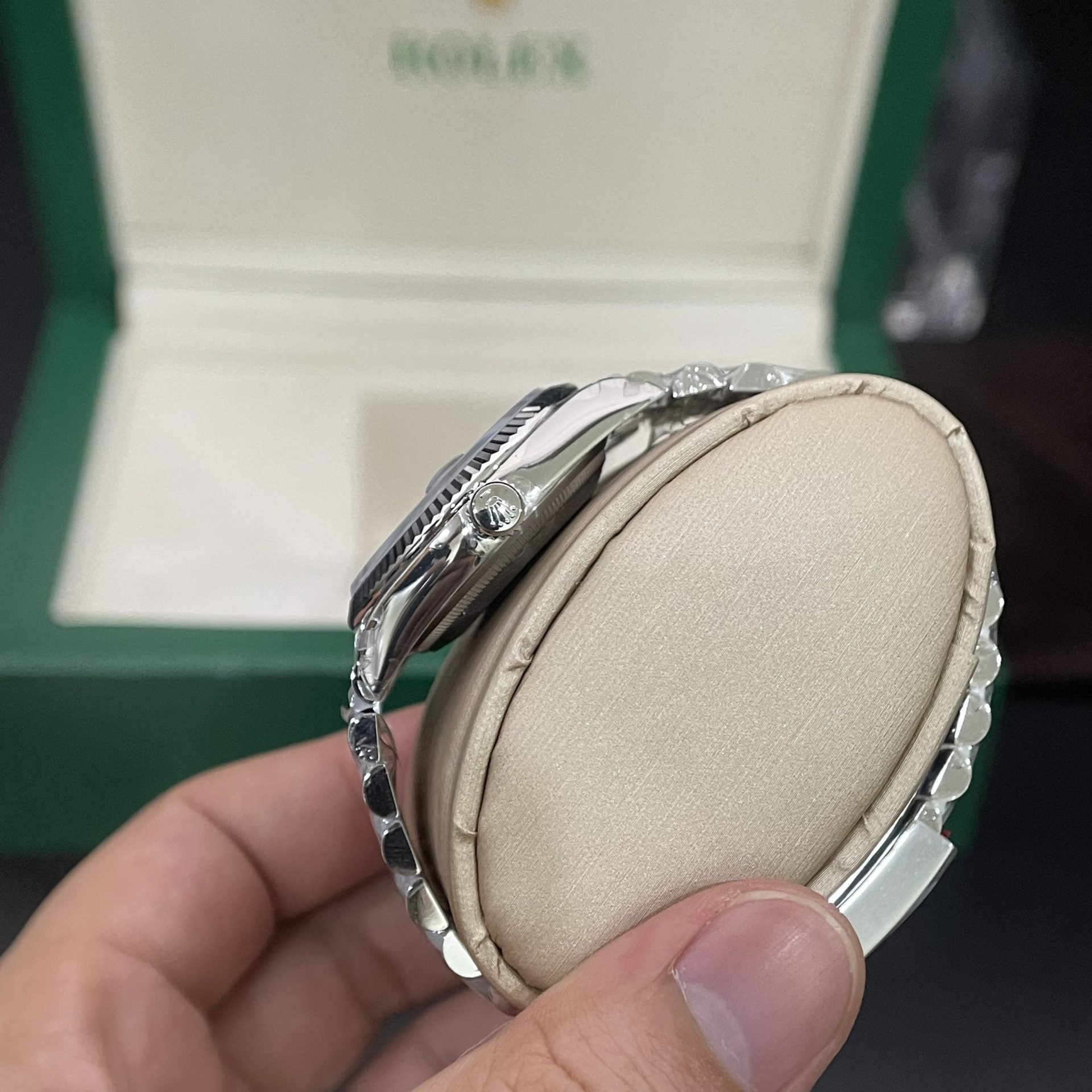 Rolex DateJust 126234 Cadran bleu 36 mm