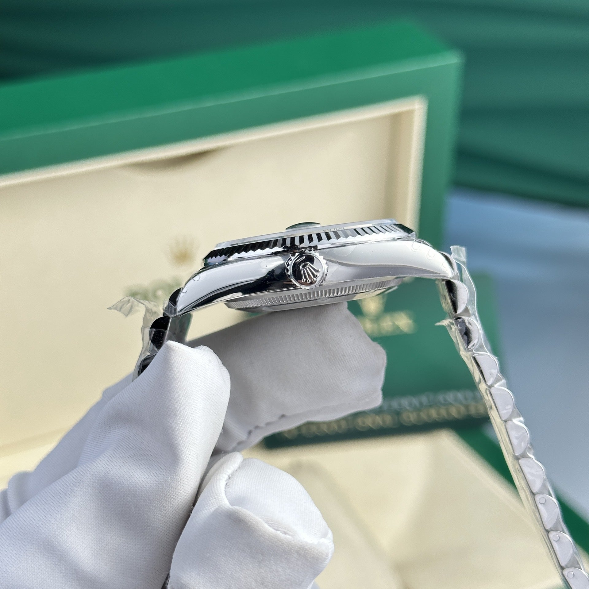 Rolex DateJust 126234 Cadran vert 36 mm