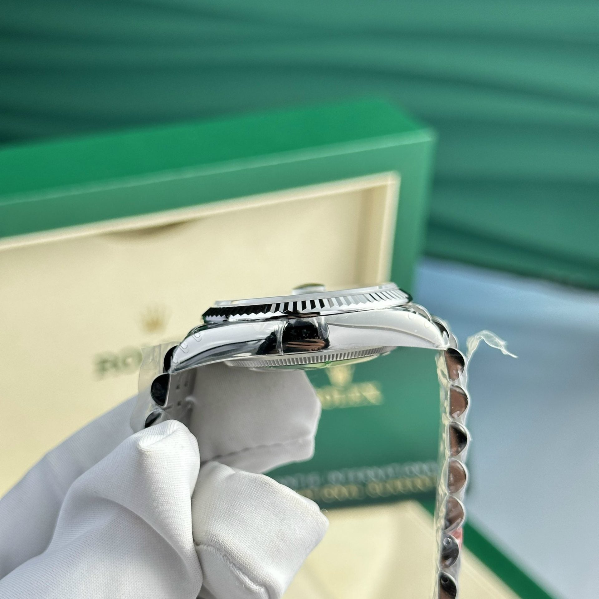 Rolex DateJust 126234 Cadran vert 36 mm