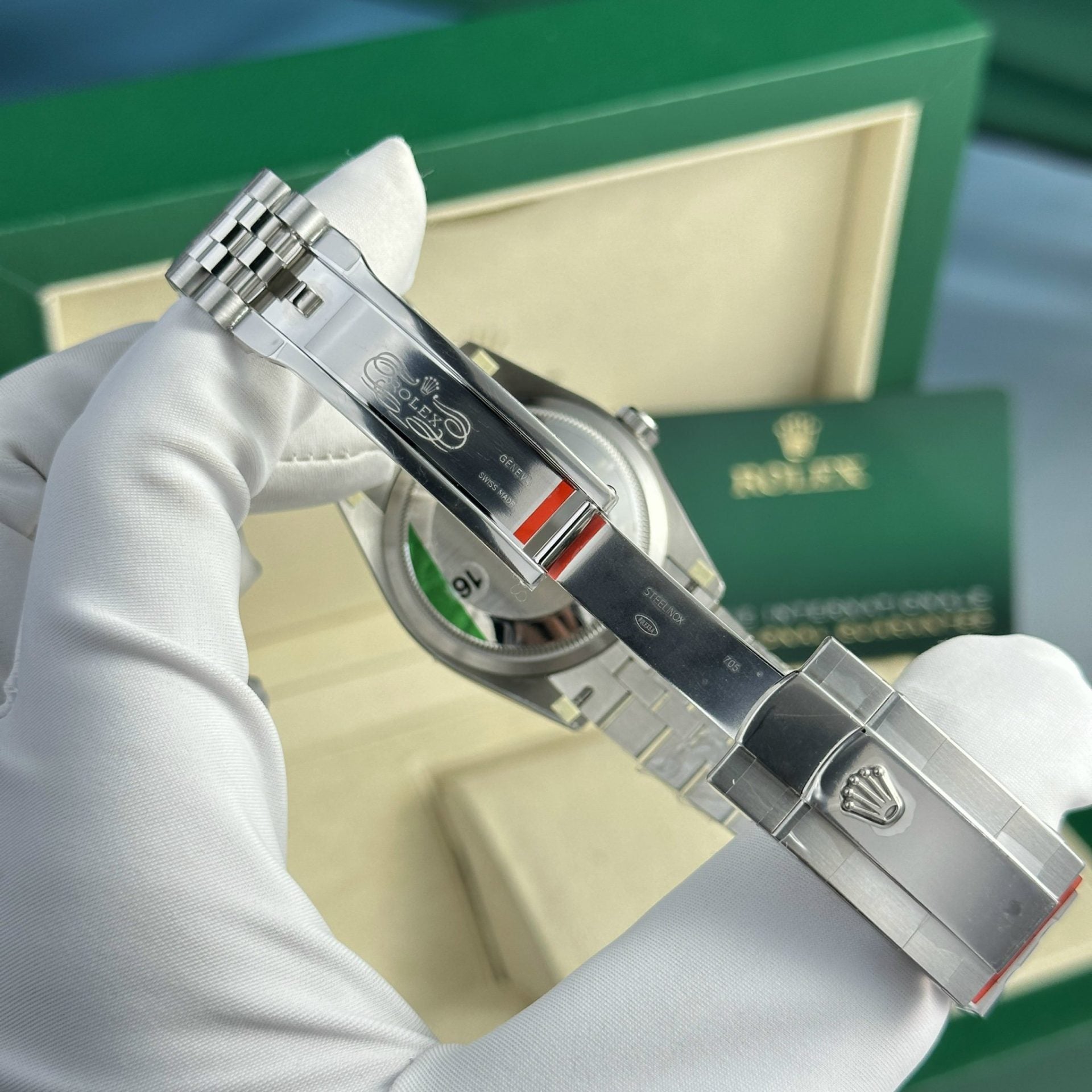 Rolex DateJust 126234 Cadran vert 36 mm