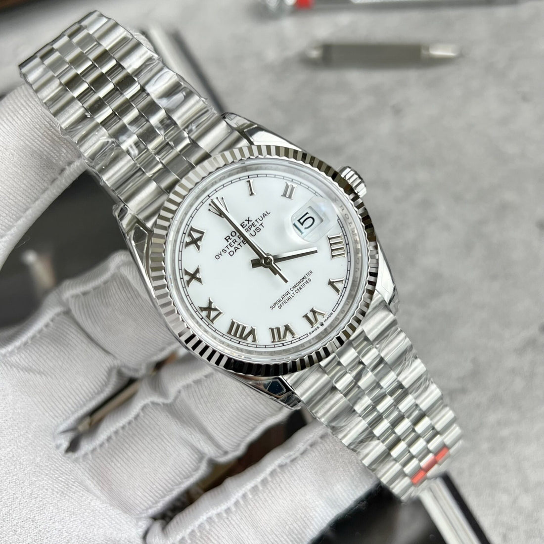 Rolex DateJust 126234 Cadran blanc 36mm