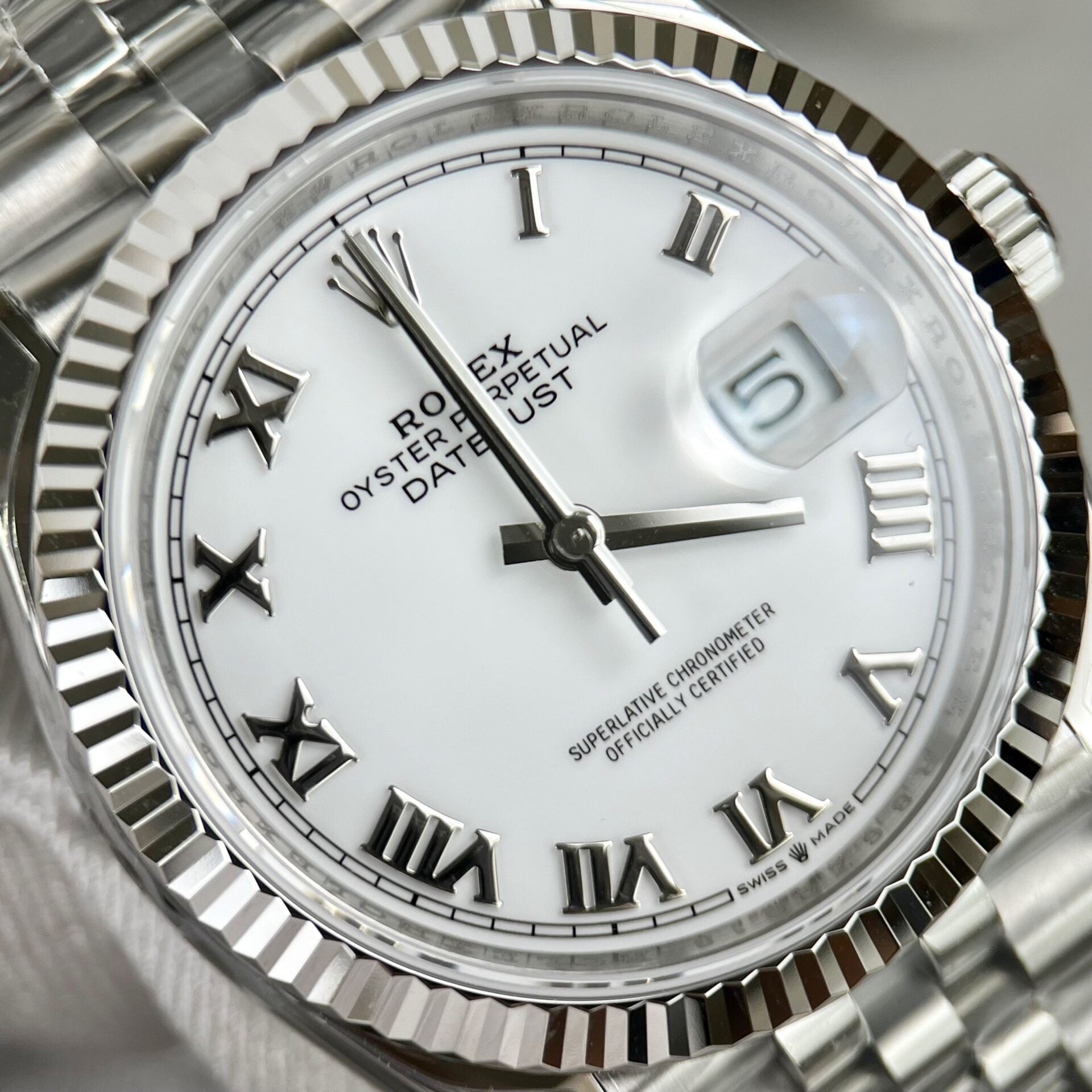 Rolex DateJust 126234 Cadran blanc 36mm