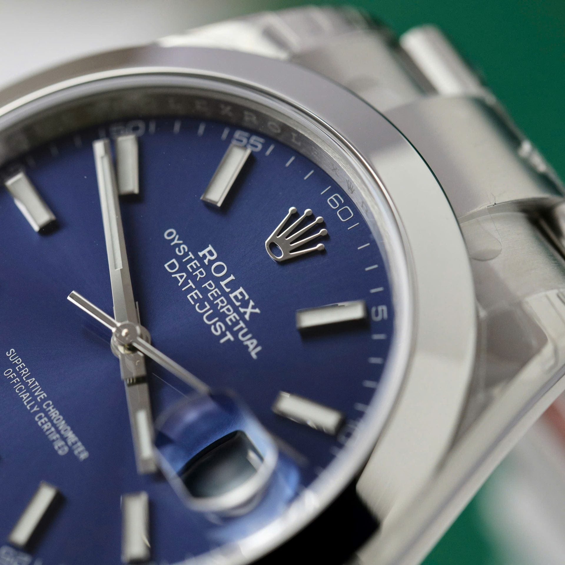 Rolex DateJust 126300 Cadran Bleu Oyster Bracelet 41mm