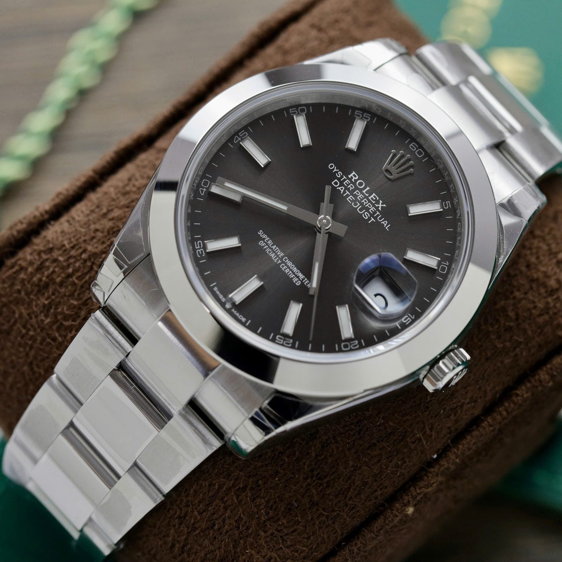 Rolex 126300 DateJust Cadran Gris 41 mm