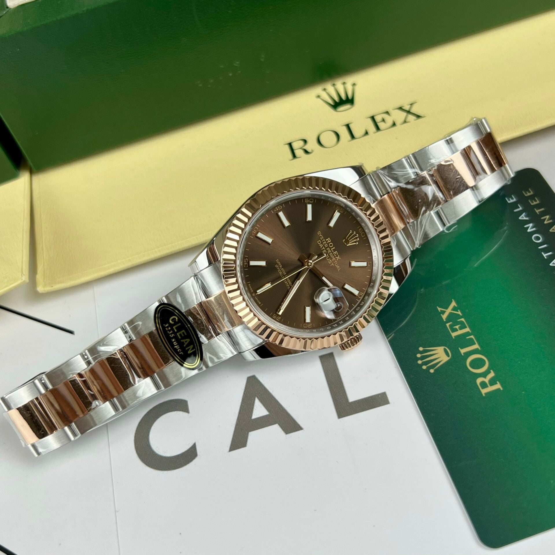 Rolex DateJust 126331 Cadran chocolat Bracelet Oyster 41 mm