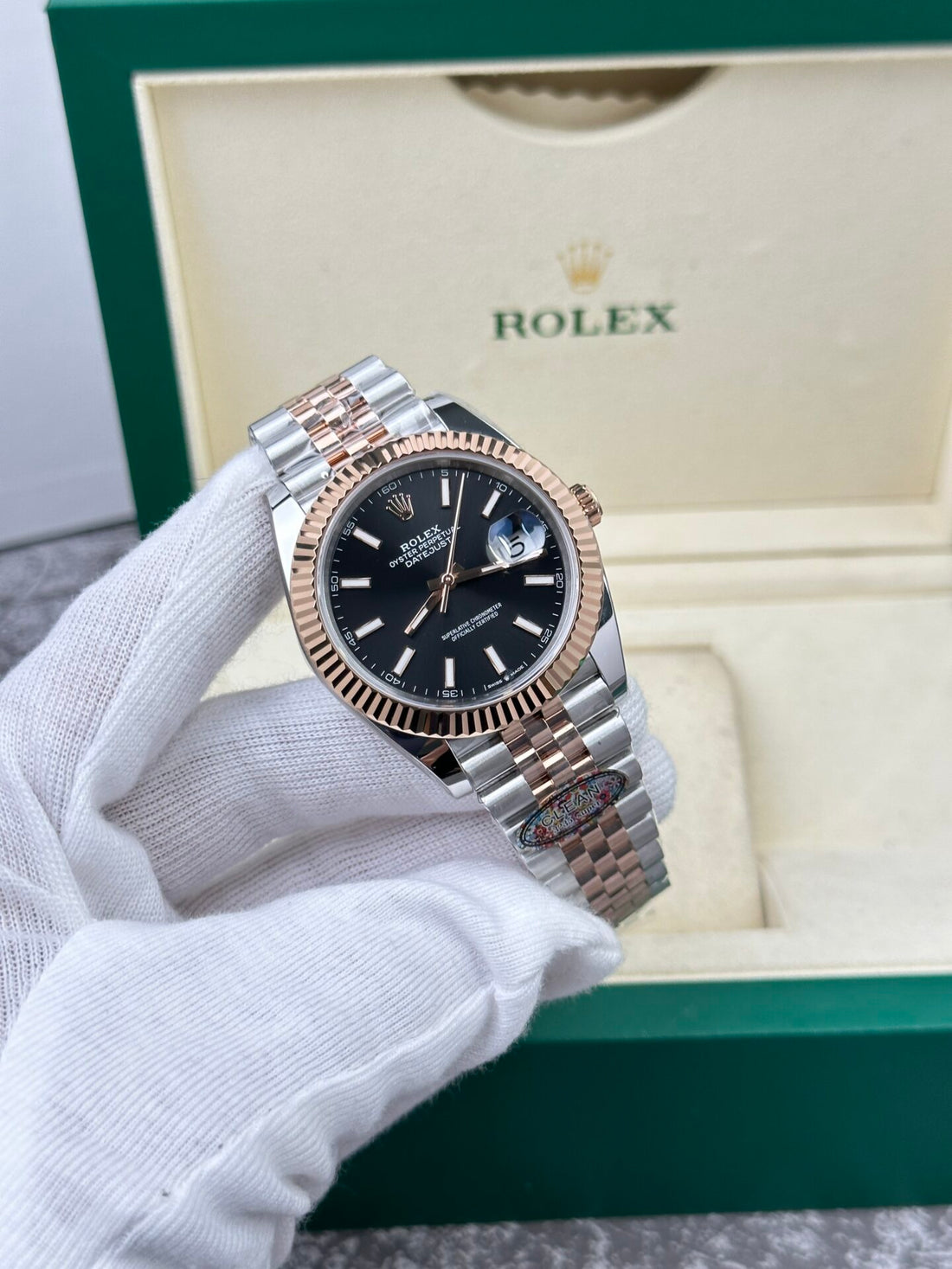 Rolex DateJust 126331 Cadran noir 41 mm